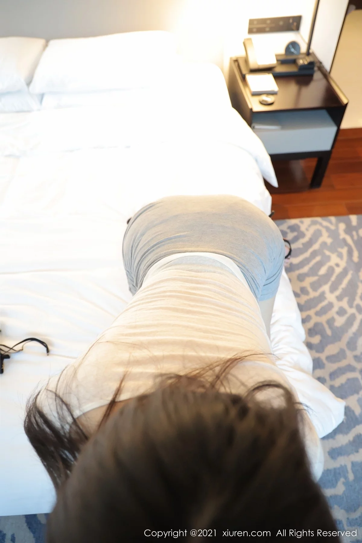 [[XiuRen秀人网]秀人网]No.4312_模特Summer宝宝白纱衣配超短裙半脱露蕾丝内衣撩人诱惑写真60P