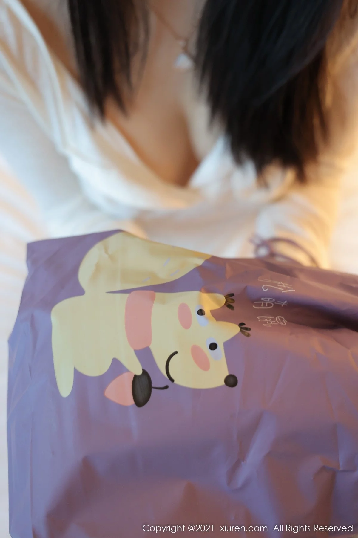 [[XiuRen秀人网]秀人网]No.4312_模特Summer宝宝白纱衣配超短裙半脱露蕾丝内衣撩人诱惑写真60P