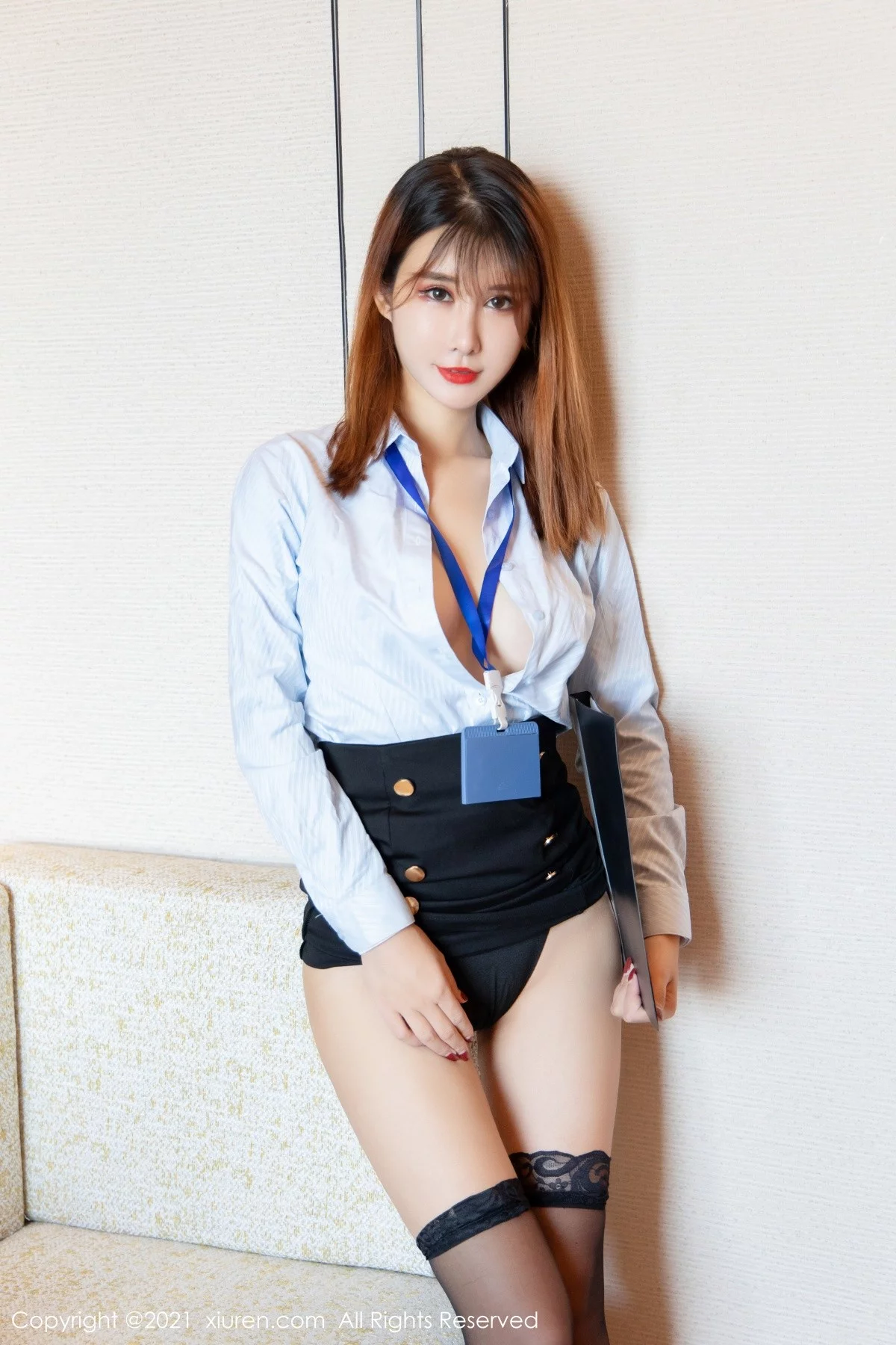 [[XiuRen秀人网]秀人网]No.4247_模特夏沫沫tifa职业秘书OL主题私房情趣捆绑秀完美身材诱惑写真50P