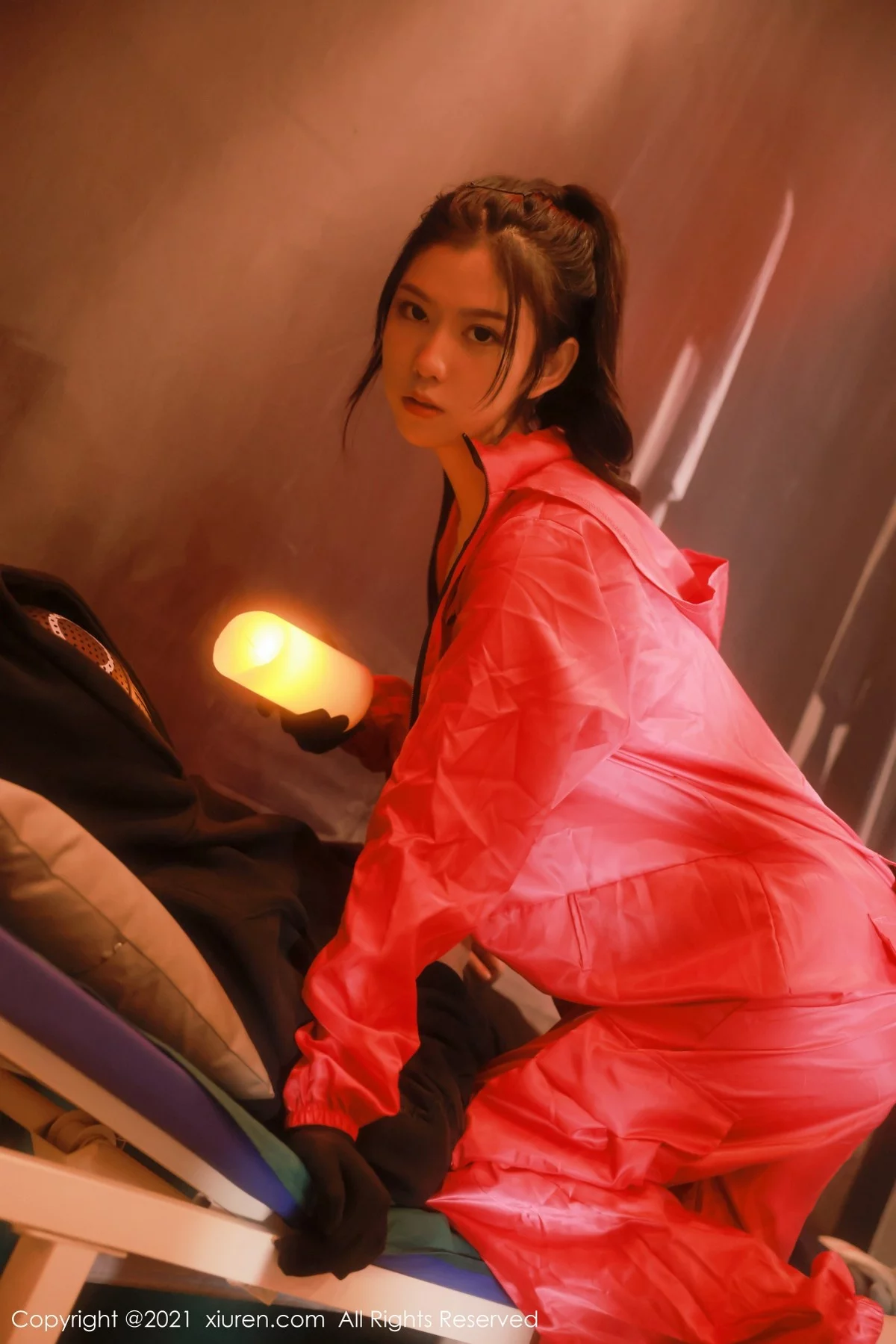 [[XiuRen秀人网]秀人网]No.4266_模特李雅柔182CM视觉魅惑体验半脱露性感黑色内衣诱惑写真54P