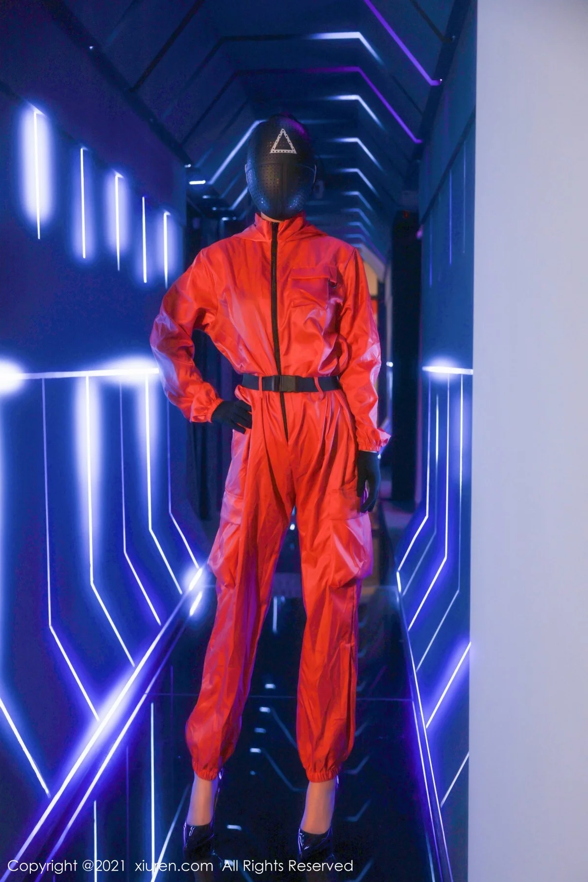 [[XiuRen秀人网]秀人网]No.4266_模特李雅柔182CM视觉魅惑体验半脱露性感黑色内衣诱惑写真54P