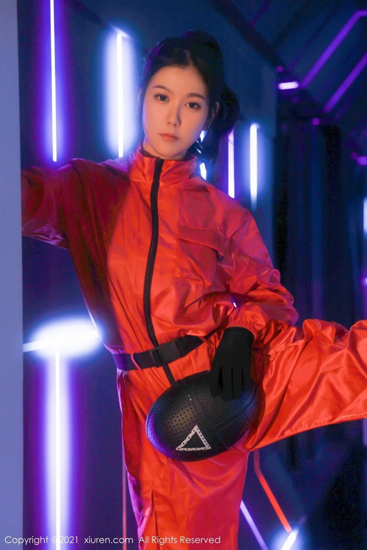 [[XiuRen秀人网]秀人网]No.4266_模特李雅柔182CM视觉魅惑体验半脱露性感黑色内衣诱惑写真54P