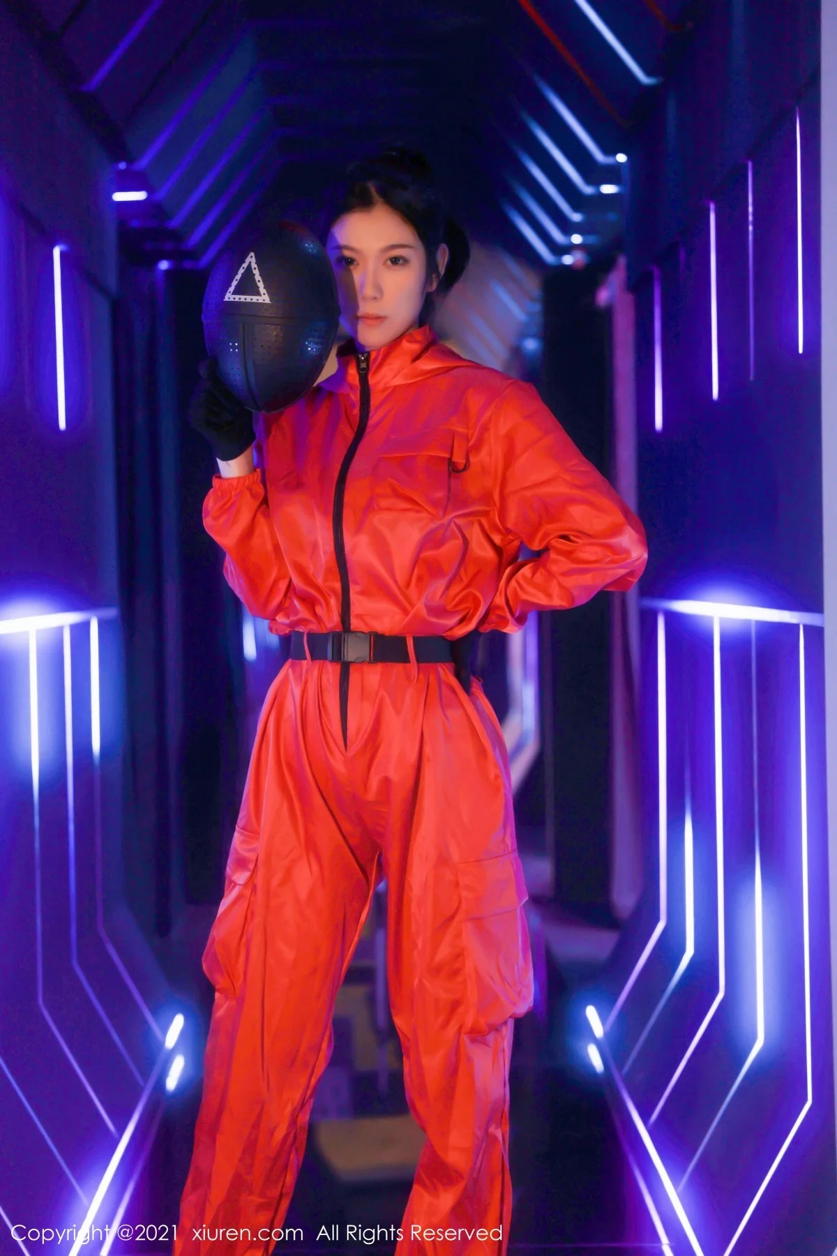 [[XiuRen秀人网]秀人网]No.4266_模特李雅柔182CM视觉魅惑体验半脱露性感黑色内衣诱惑写真54P