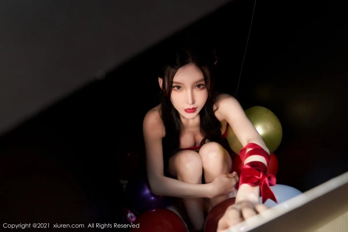 [[XiuRen秀人网]秀人网]No.4385_女神周于希Sally圣诞主题性感红色丝带裹身秀火辣身材诱惑写真90P