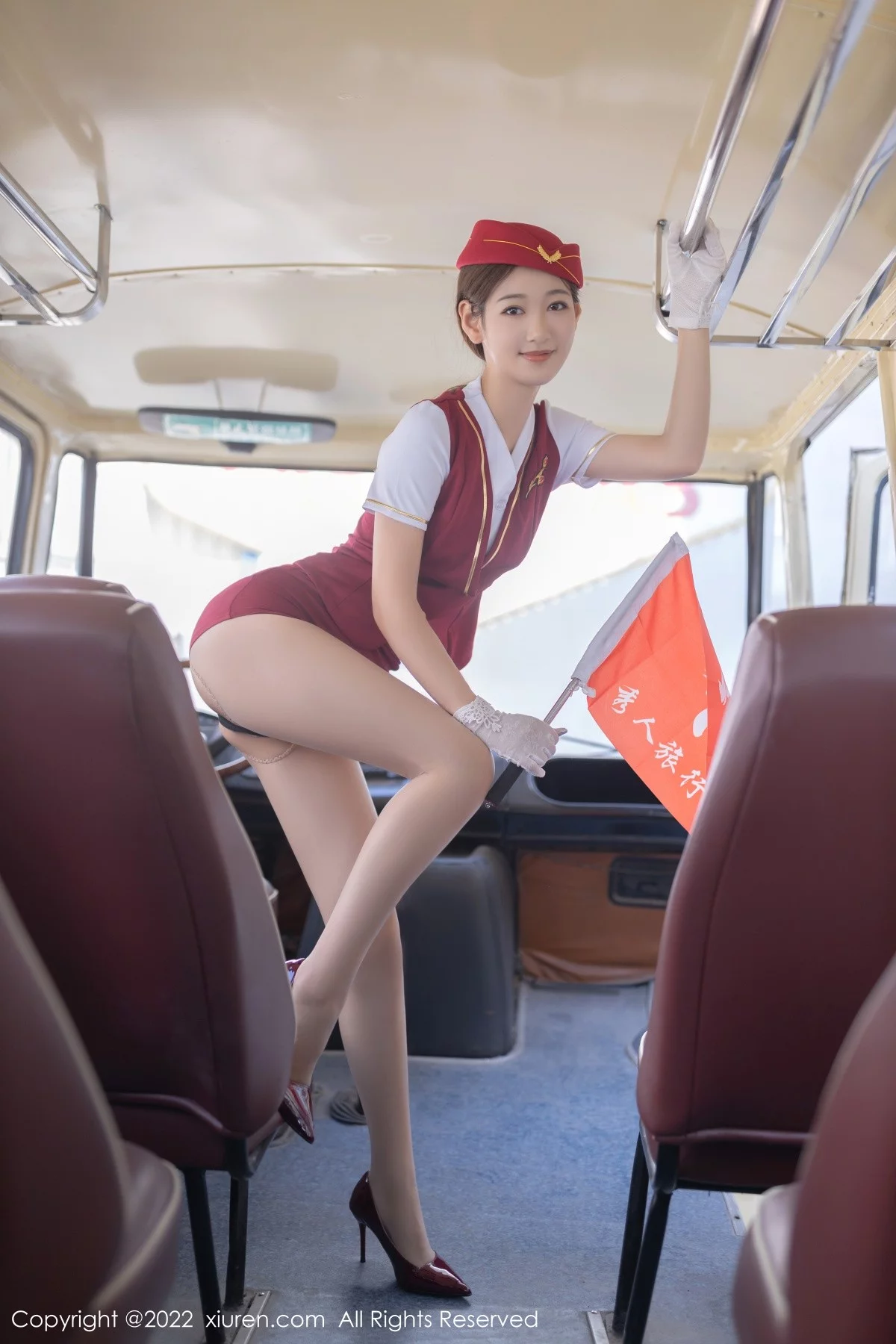 [[XiuRen秀人网]秀人网]No.4506_模特唐安琪角色扮演车内半脱露性感内衣开档肉丝撩人诱惑写真88P