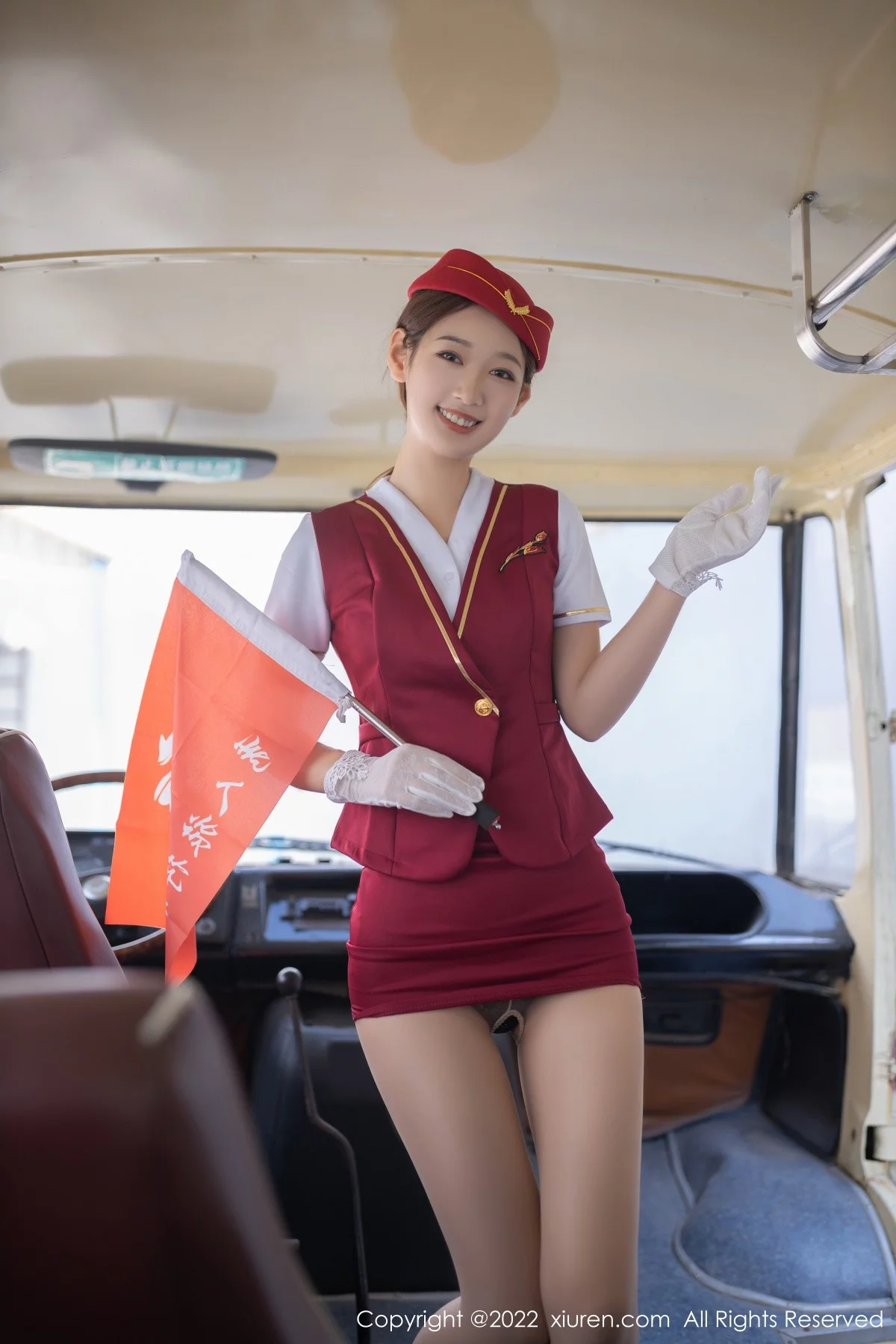 [[XiuRen秀人网]秀人网]No.4506_模特唐安琪角色扮演车内半脱露性感内衣开档肉丝撩人诱惑写真88P