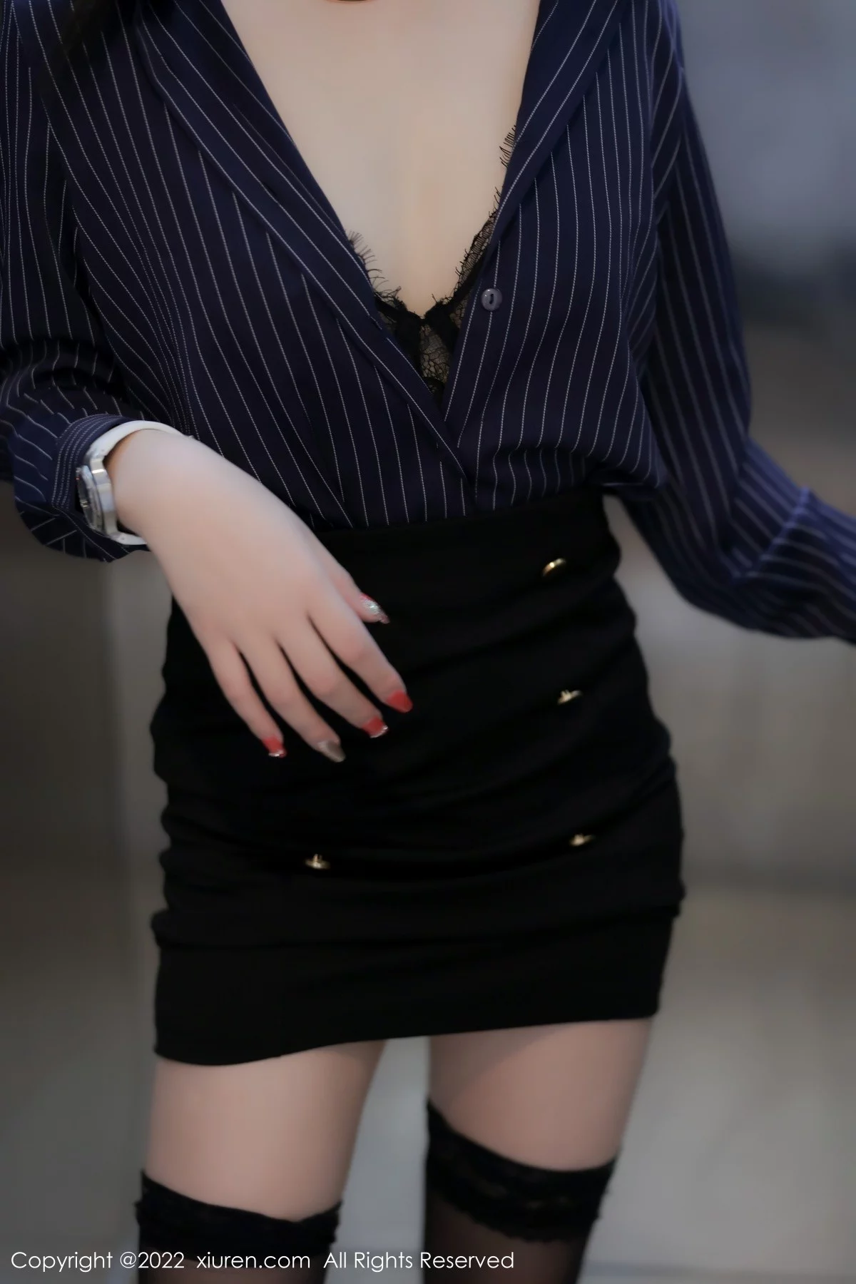 [[XiuRen秀人网]秀人网]No.4513_模特Summer宝宝电梯间主题脱衬衫露蕾丝内衣蕾丝袜魅惑写真66P