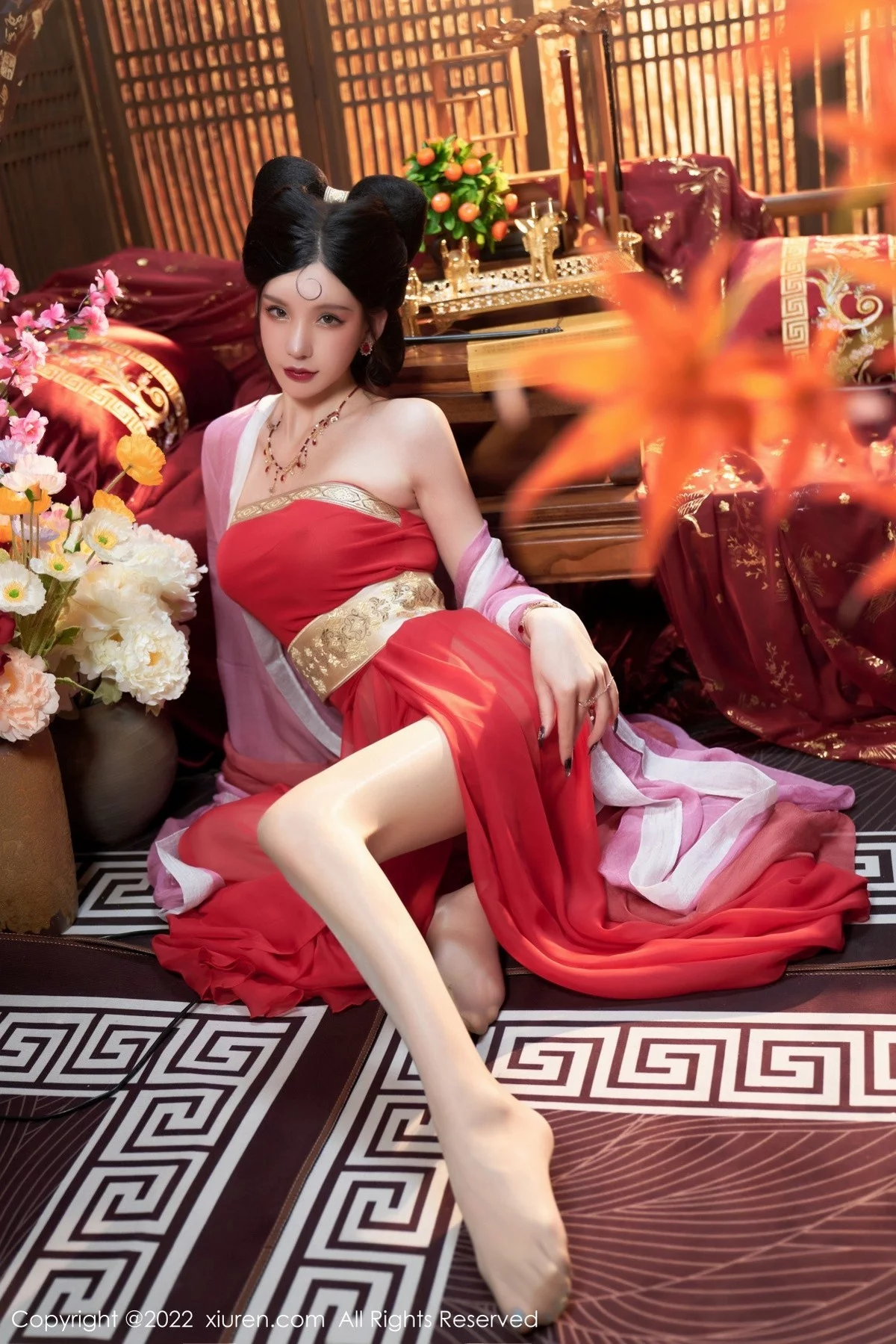 [[XiuRen秀人网]秀人网]No.4575_女神周于希Sally三亚旅拍妲己角色扮演古装服饰性感迷人写真74P