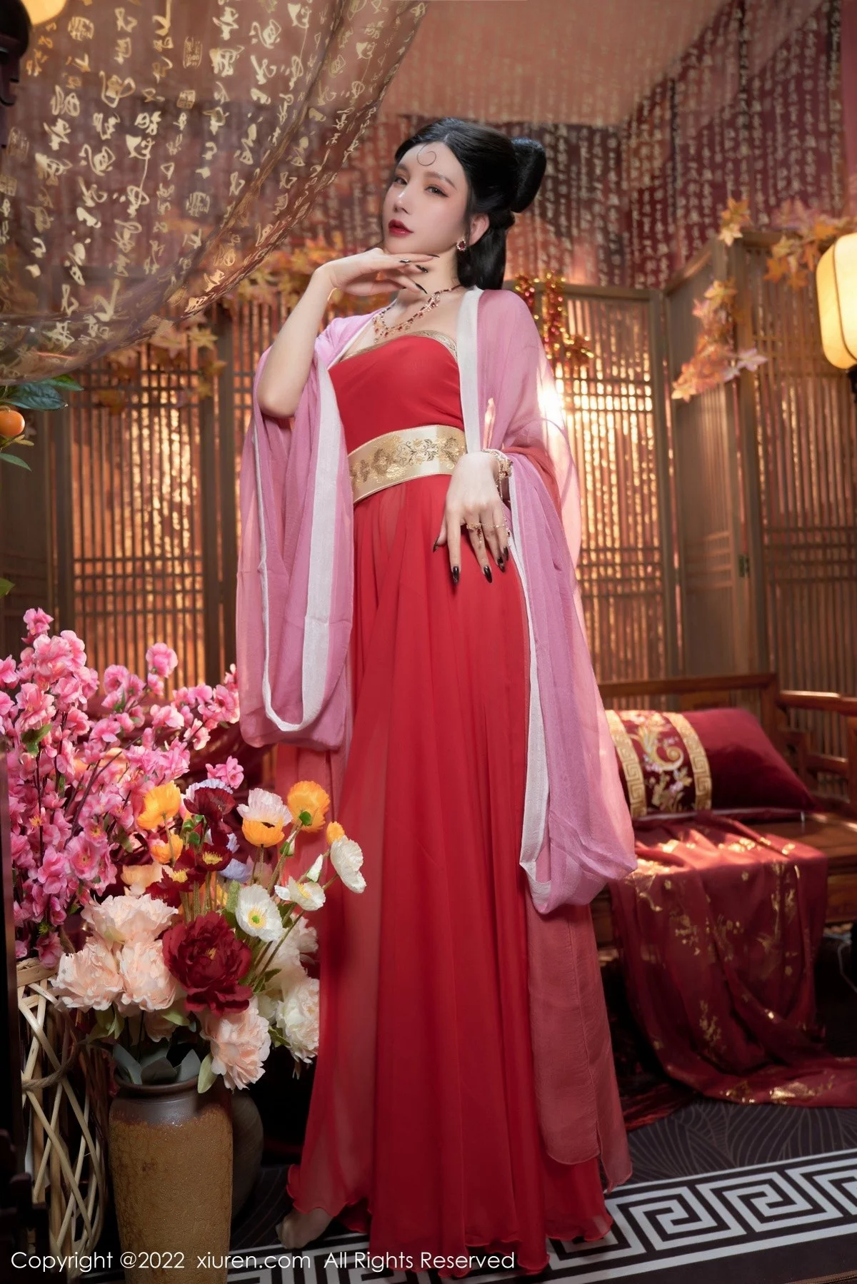 [[XiuRen秀人网]秀人网]No.4575_女神周于希Sally三亚旅拍妲己角色扮演古装服饰性感迷人写真74P