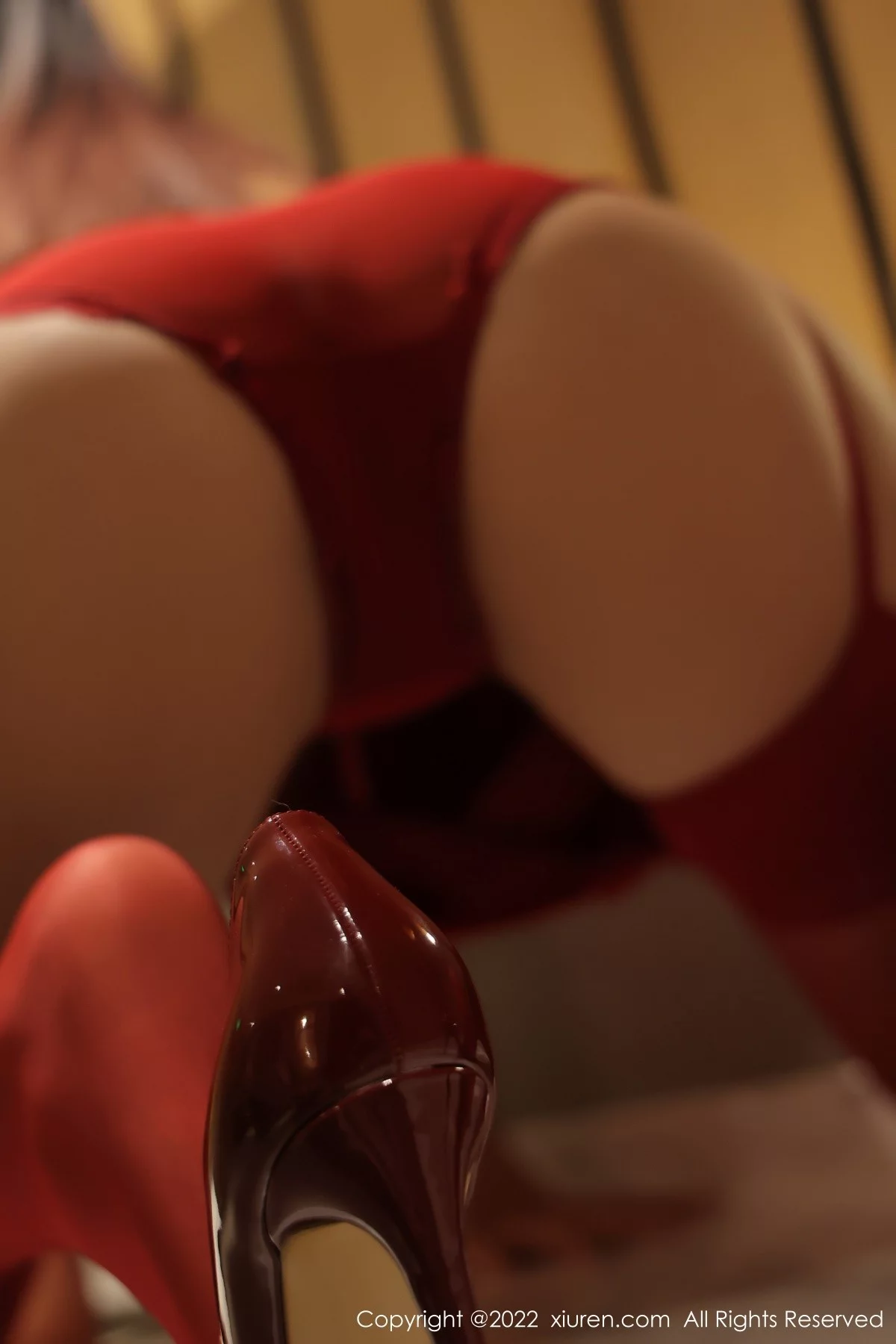 [[XiuRen秀人网]秀人网]No.4572_模特汐汐baby酒店场景红色吊裙配蕾丝吊袜秀凹凸身材诱惑写真80P