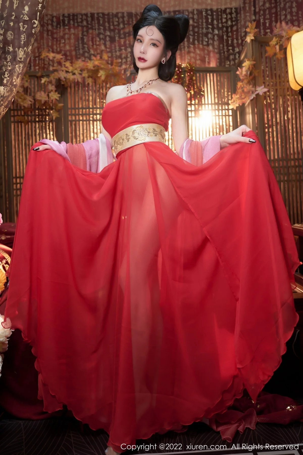 [[XiuRen秀人网]秀人网]No.4575_女神周于希Sally三亚旅拍妲己角色扮演古装服饰性感迷人写真74P