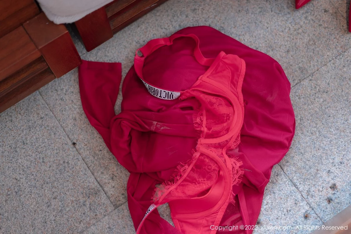 [[XiuRen秀人网]秀人网]No.4580_模特允爾情人节主题脱连衣裙露蕾丝内衣秀豪乳翘臀诱惑写真74P