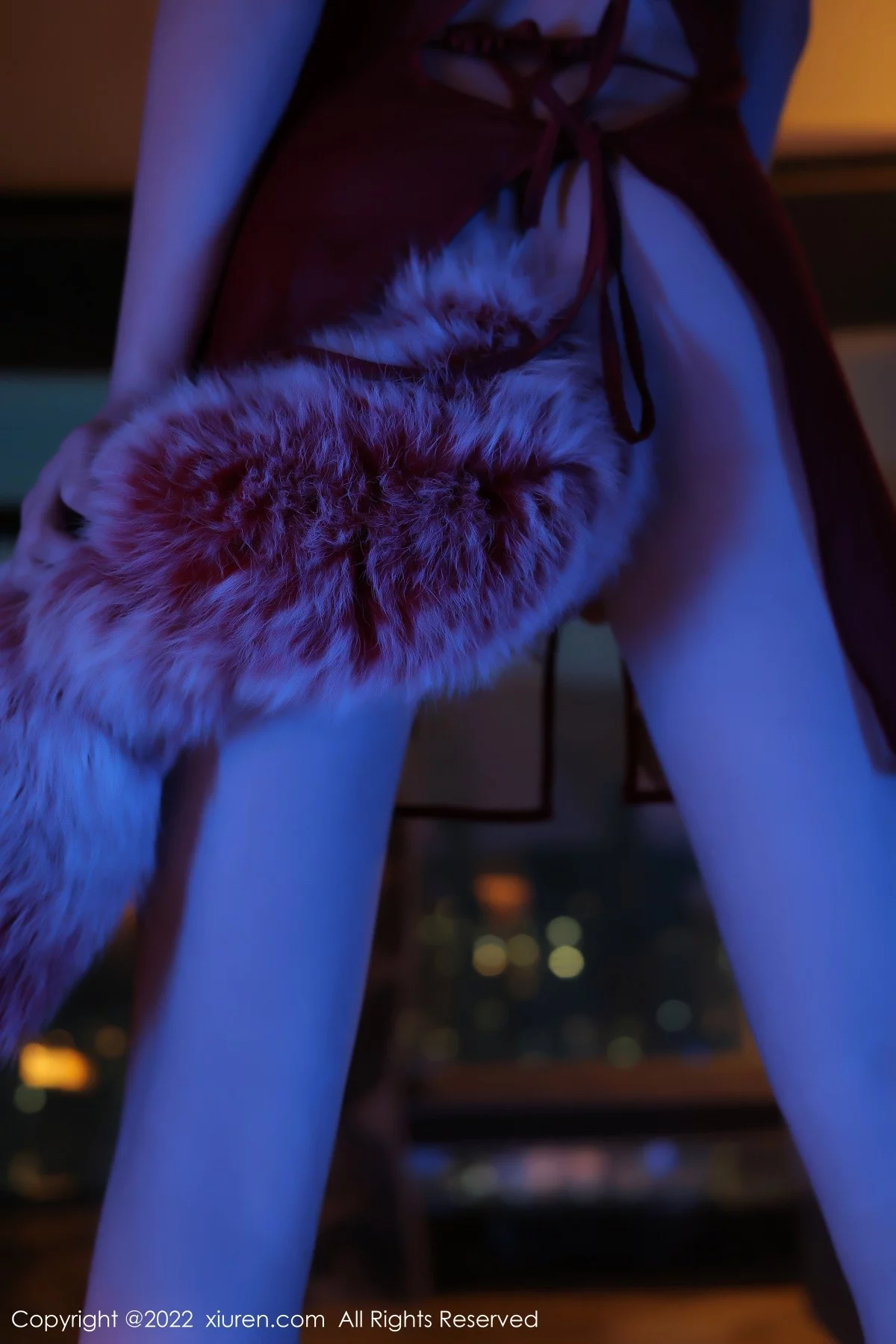 [[XiuRen秀人网]秀人网]No.4634_模特奶瓶魅惑狐狸装扮性感红色轻透服饰秀完美身材诱惑写真64P