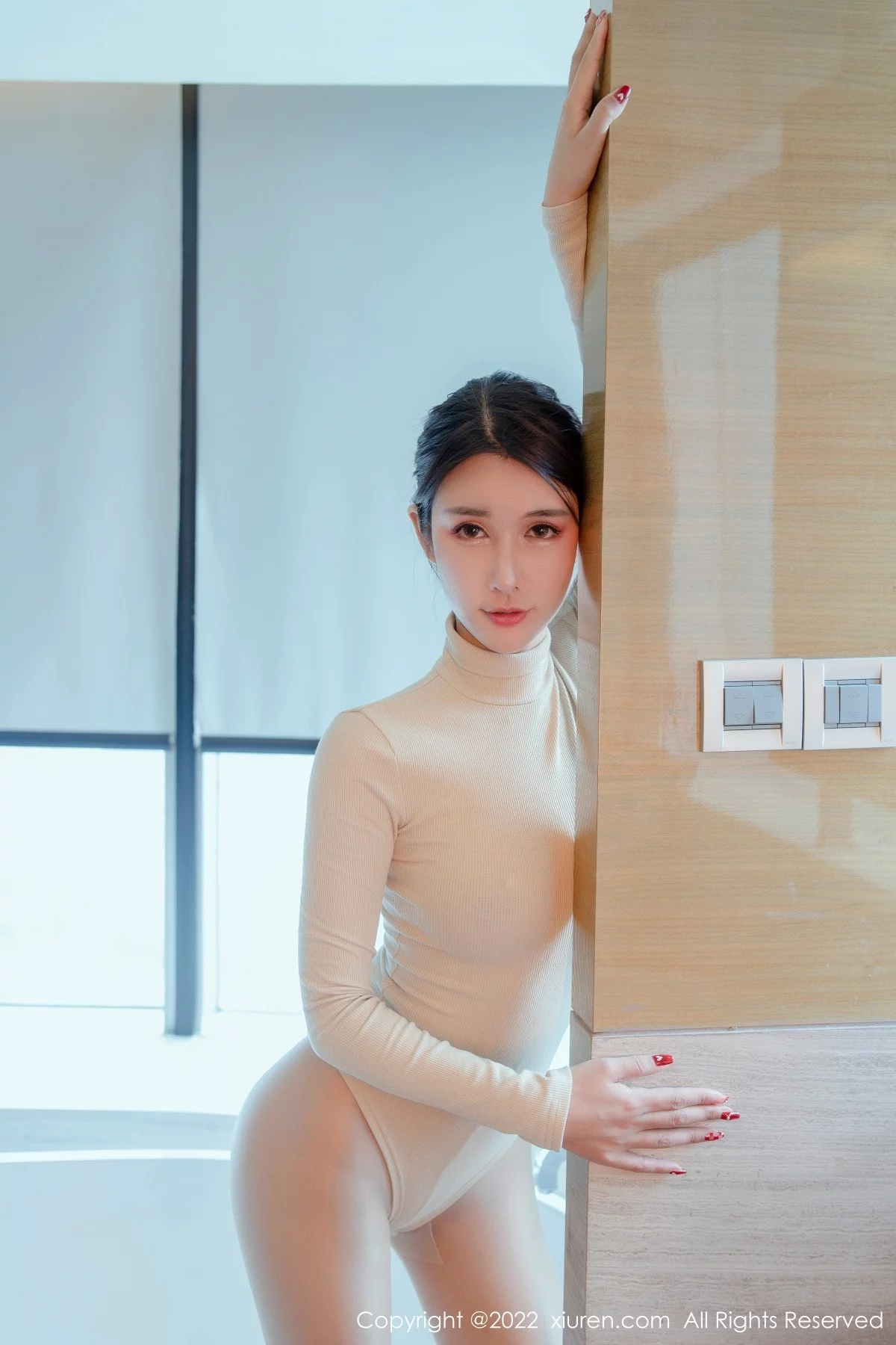 [[XiuRen秀人网]秀人网]No.4648_模特夏沫沫tifa私房高叉紧身上衣配超薄肉丝秀丰满身材诱惑写真62P