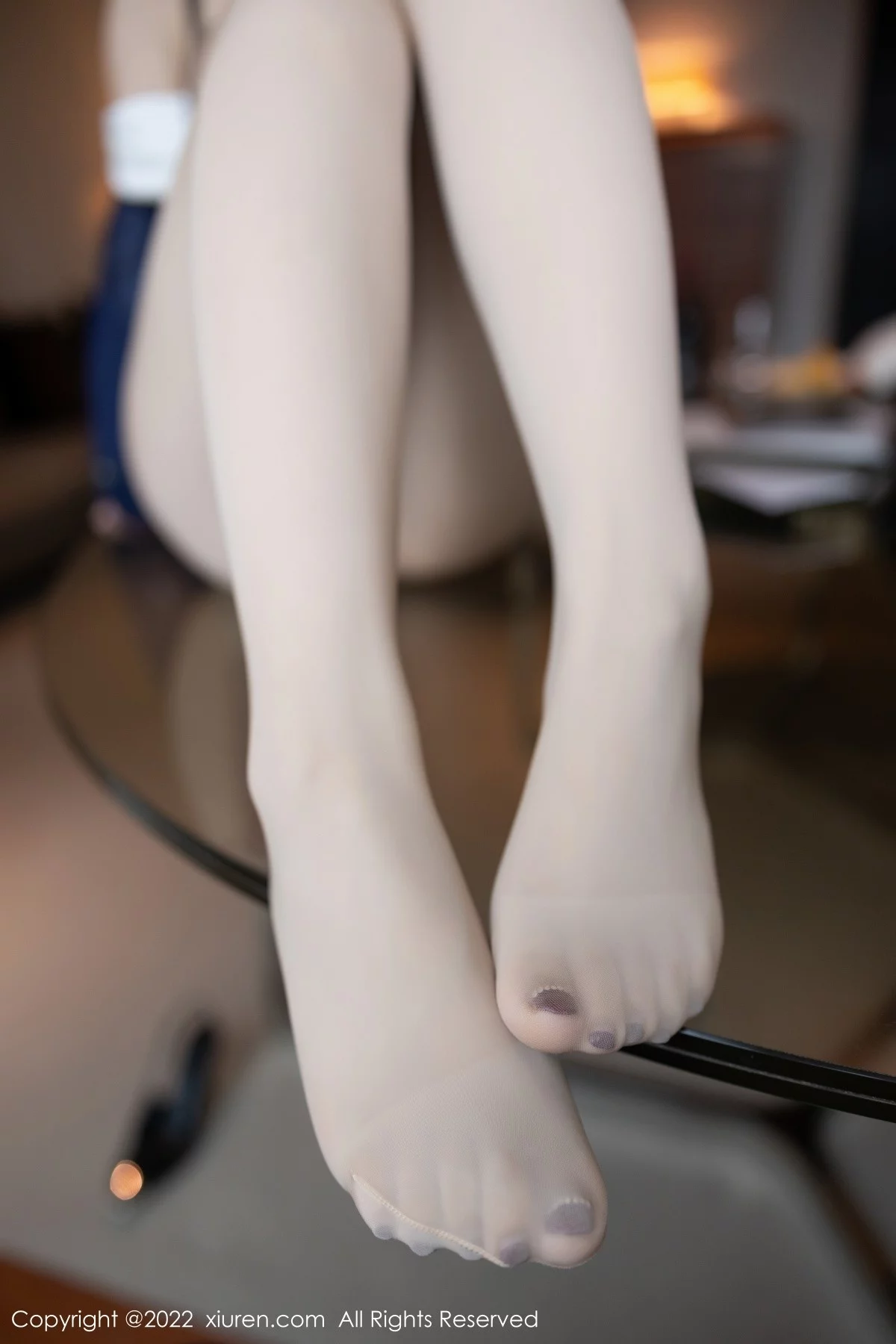 [[XiuRen秀人网]秀人网]No.4591_女神Cherry绯月樱脱深蓝套装露性感蕾丝内衣肉丝裤袜诱惑写真70P