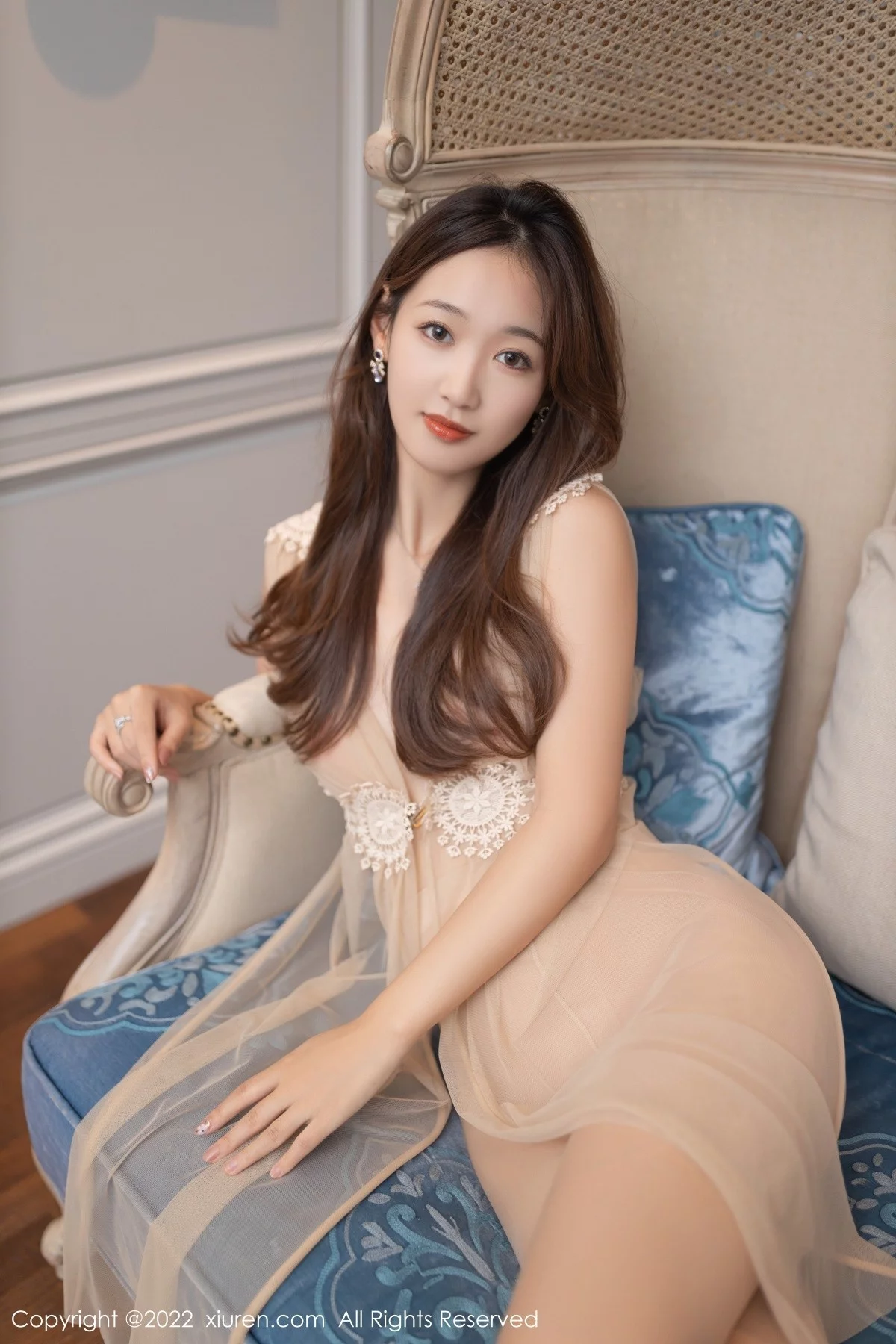 [[XiuRen秀人网]秀人网]No.4601_模特唐安琪性感薄纱轻透连衣裙配诱人肉丝裤袜撩人诱惑写真73P