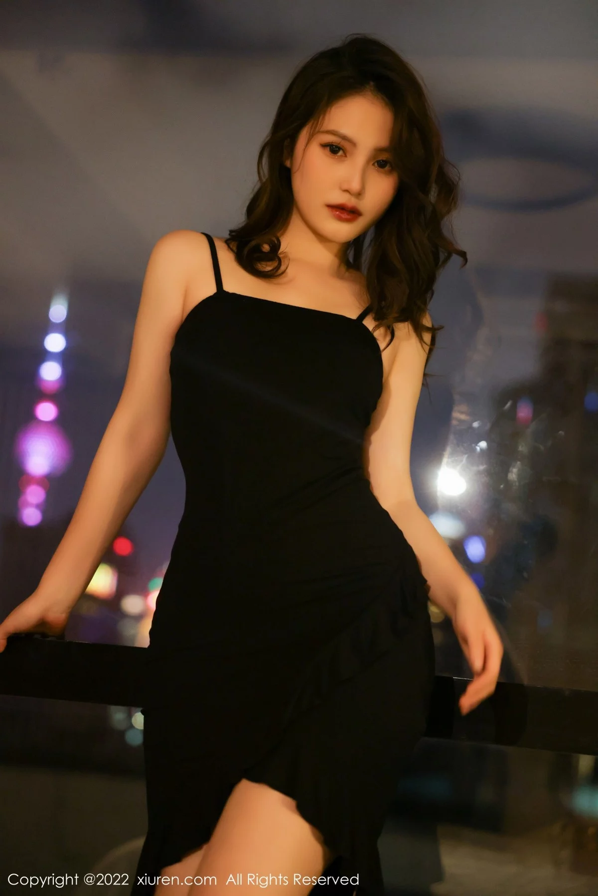 [[XiuRen秀人网]秀人网]No.4618_模特你的兔妹妹性感黑色连衣裙秀完美身材浑圆翘臀诱惑写真60P