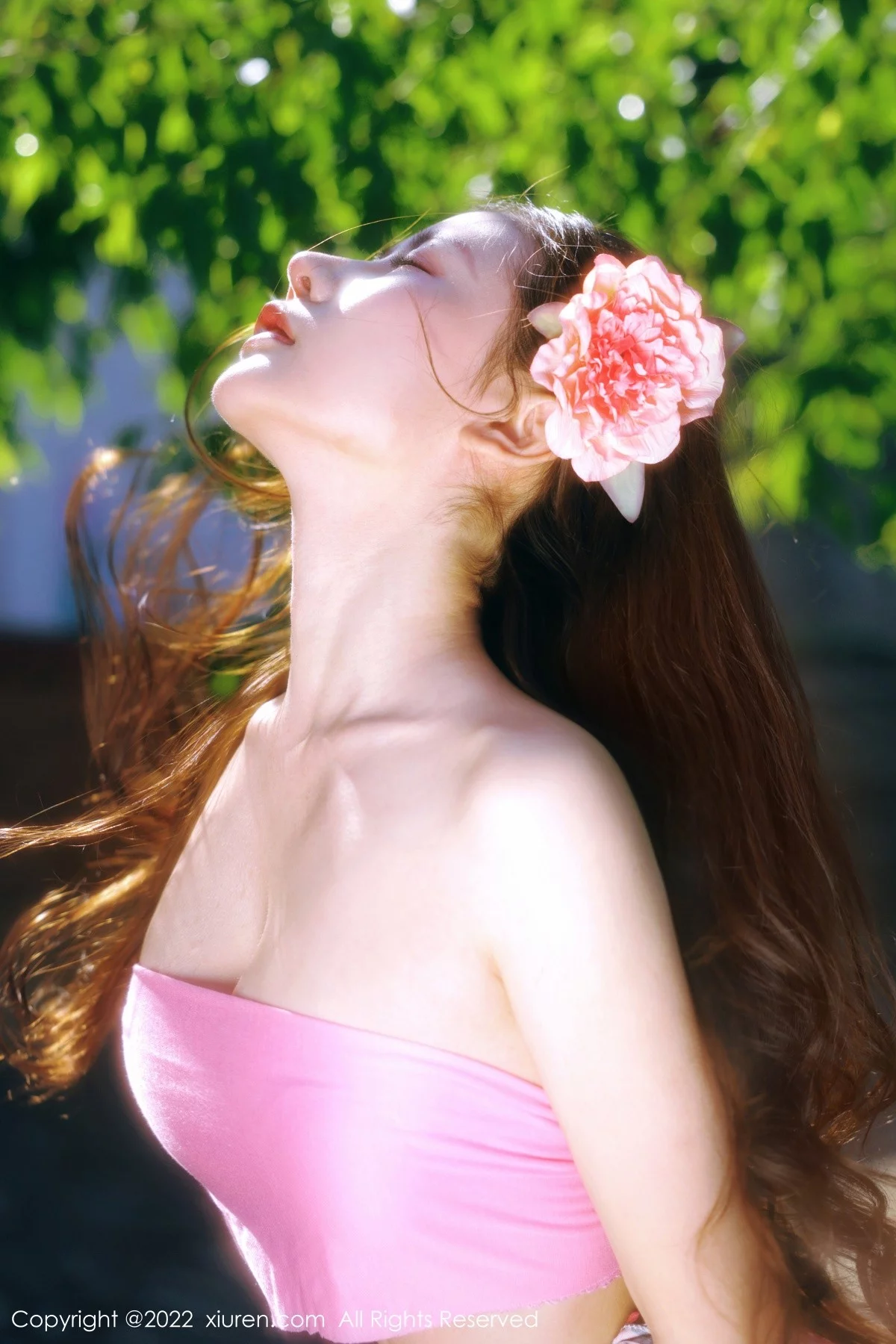 [[XiuRen秀人网]秀人网]No.4837_模特尹甜甜大理旅拍户外天使主题性感薄纱秀完美身材诱惑写真64P