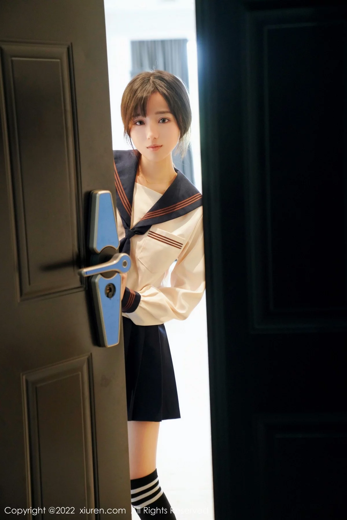 [[XiuRen秀人网]秀人网]No.4986_模特仓井优香Sm主题系列私房性感JK制服秀完美身材诱惑写真63P