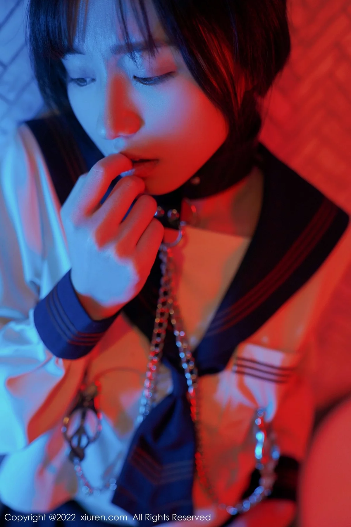 [[XiuRen秀人网]秀人网]No.4986_模特仓井优香Sm主题系列私房性感JK制服秀完美身材诱惑写真63P