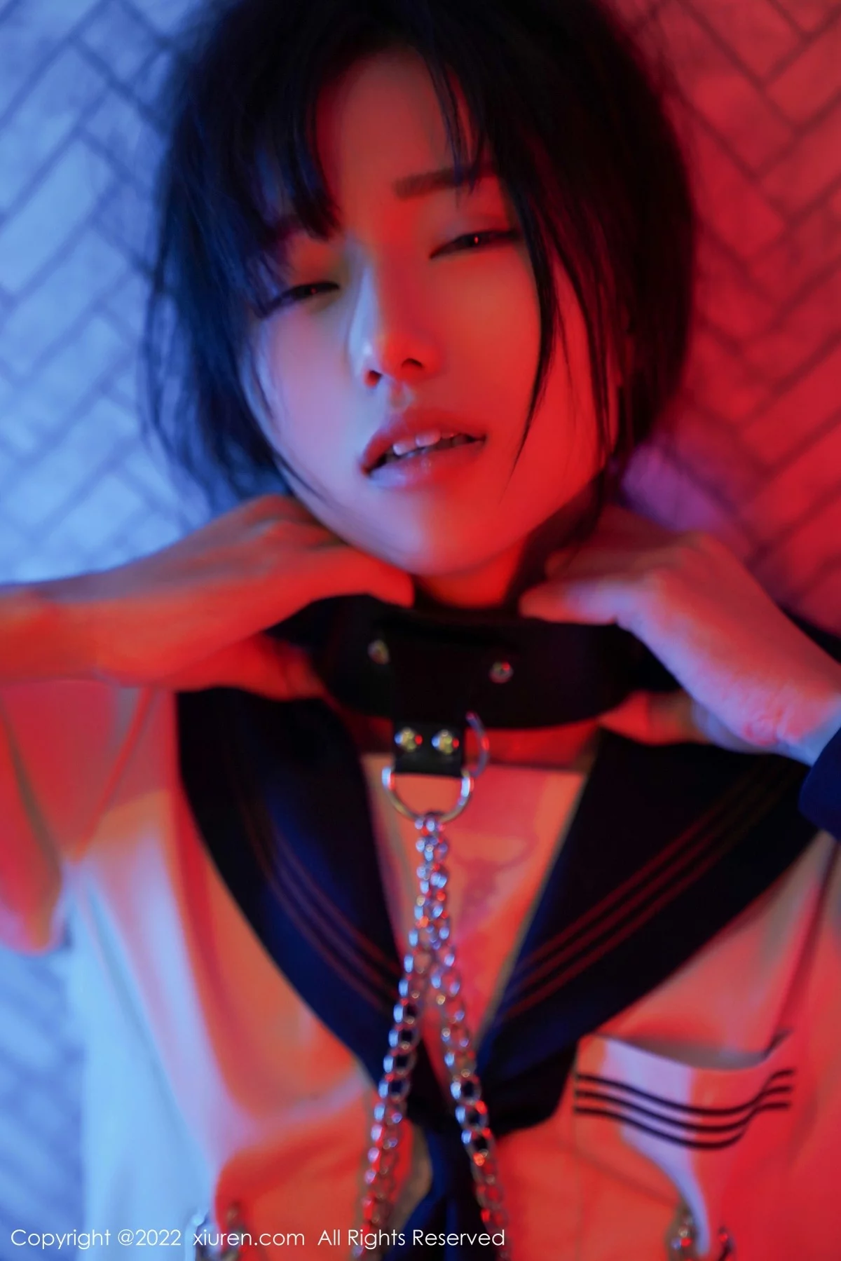 [[XiuRen秀人网]秀人网]No.4986_模特仓井优香Sm主题系列私房性感JK制服秀完美身材诱惑写真63P