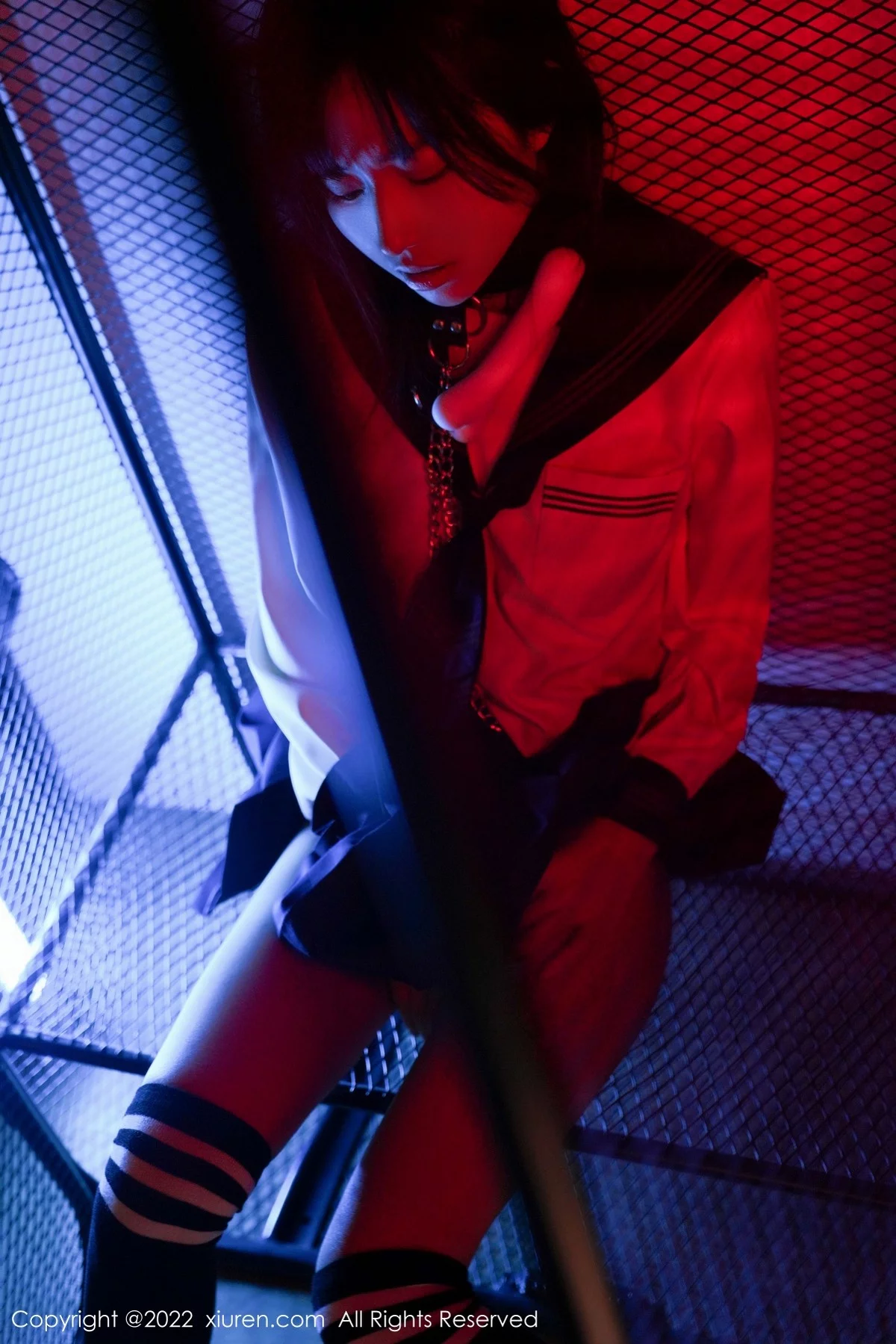 [[XiuRen秀人网]秀人网]No.4986_模特仓井优香Sm主题系列私房性感JK制服秀完美身材诱惑写真63P