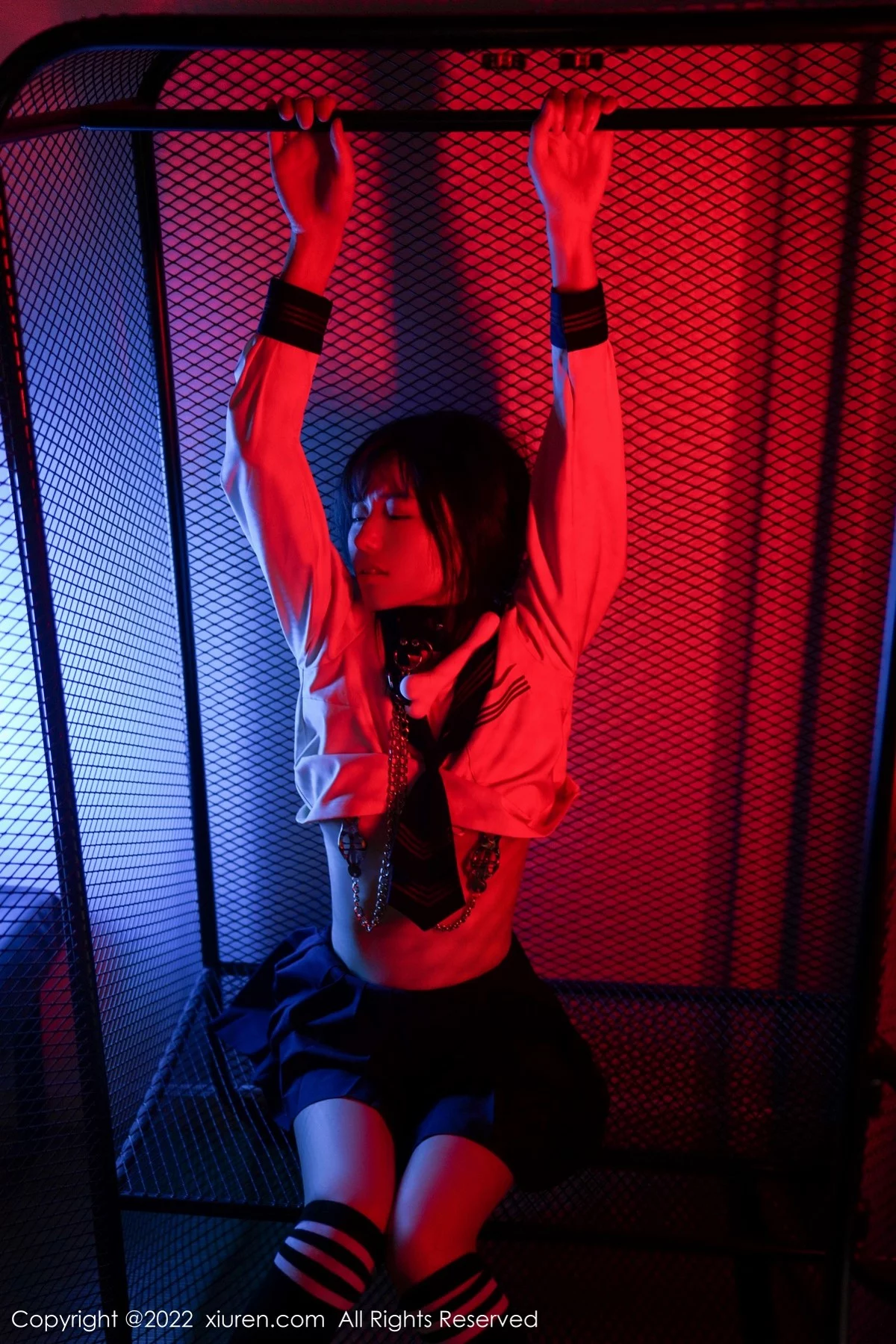 [[XiuRen秀人网]秀人网]No.4986_模特仓井优香Sm主题系列私房性感JK制服秀完美身材诱惑写真63P