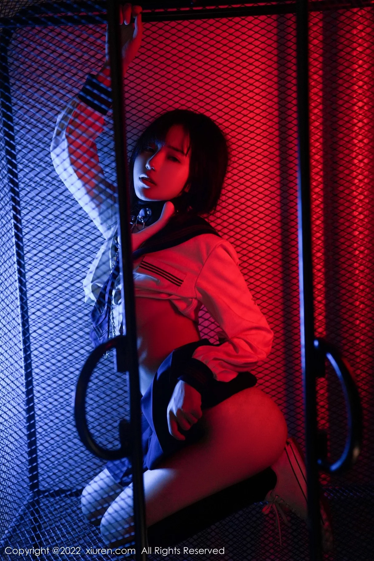 [[XiuRen秀人网]秀人网]No.4986_模特仓井优香Sm主题系列私房性感JK制服秀完美身材诱惑写真63P