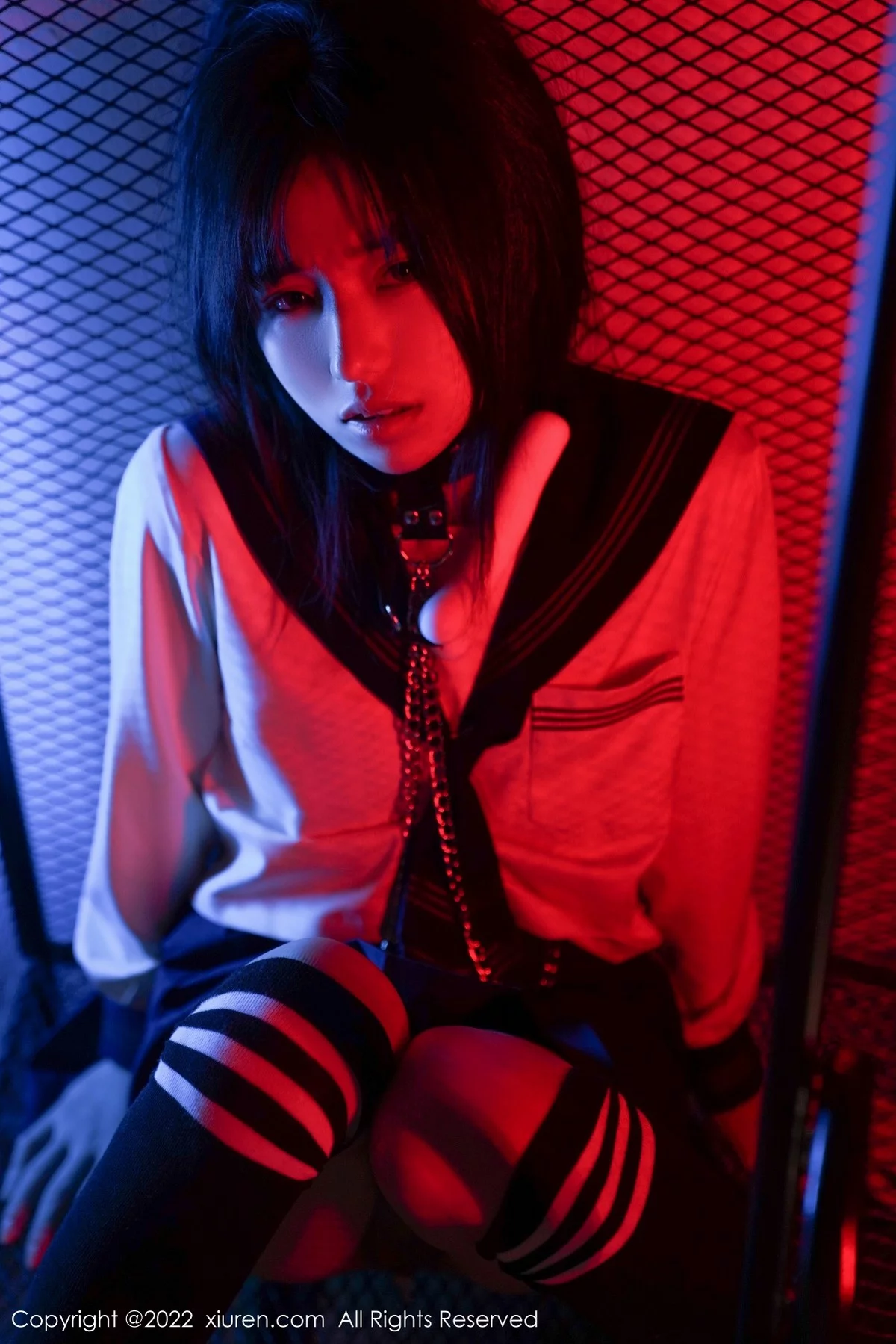 [[XiuRen秀人网]秀人网]No.4986_模特仓井优香Sm主题系列私房性感JK制服秀完美身材诱惑写真63P