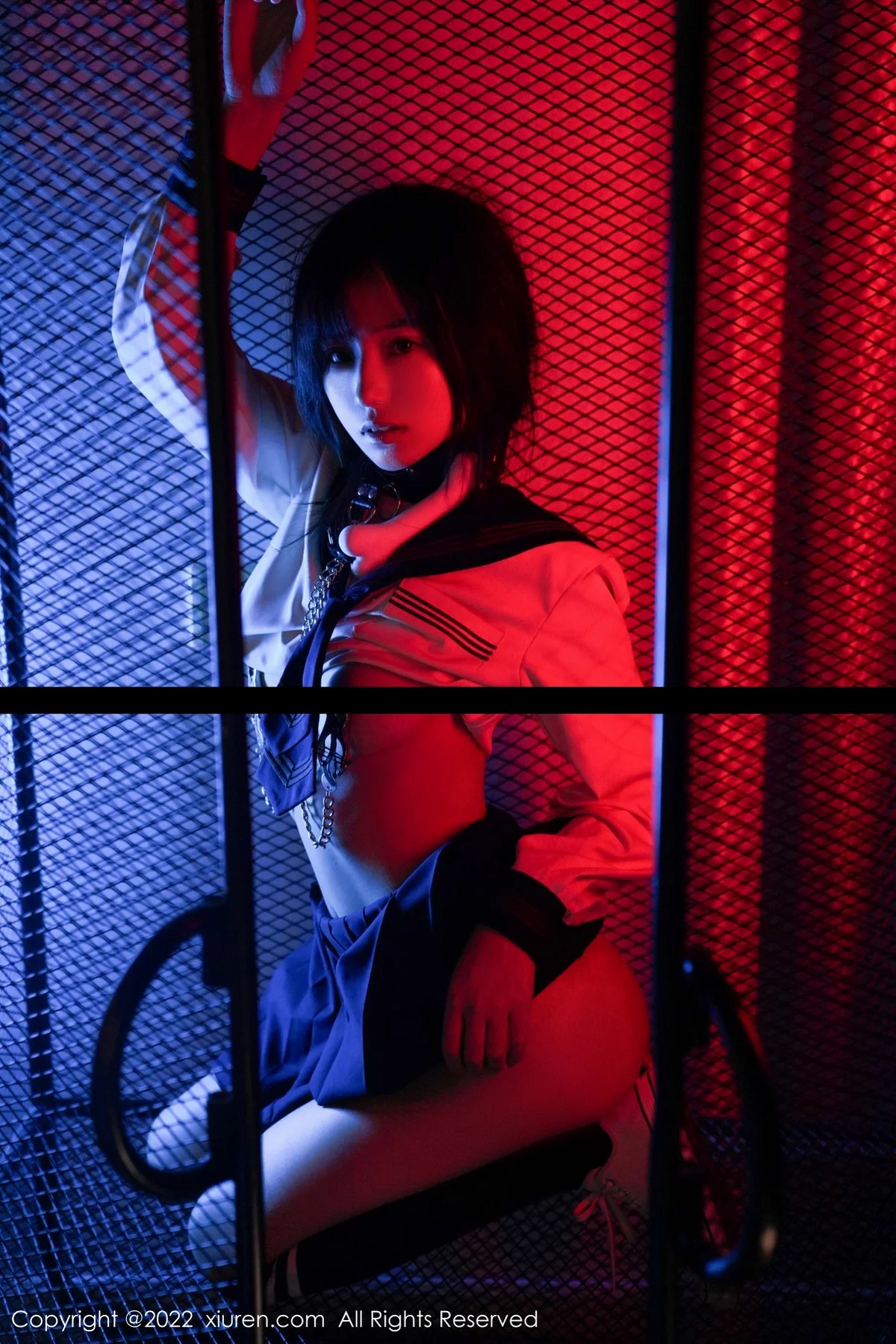 [[XiuRen秀人网]秀人网]No.4986_模特仓井优香Sm主题系列私房性感JK制服秀完美身材诱惑写真63P