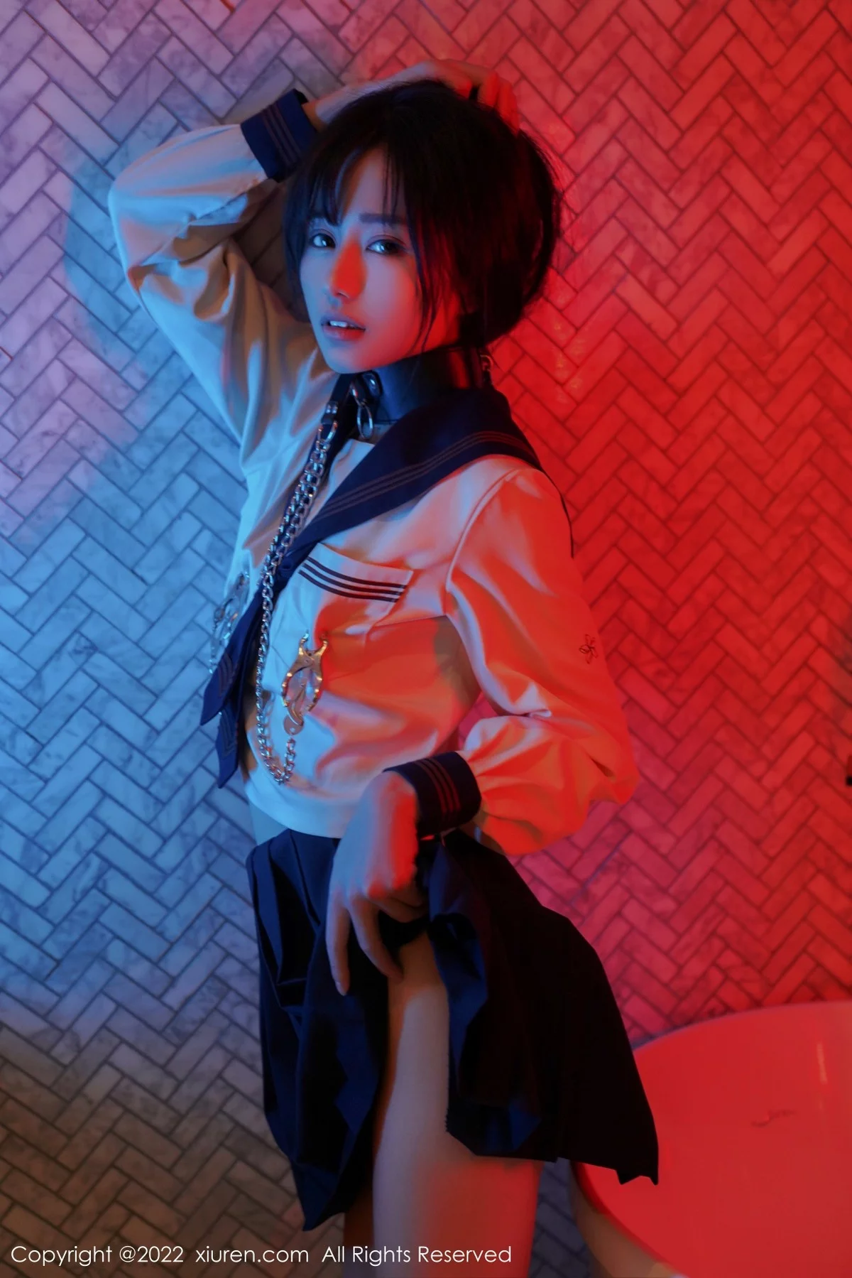 [[XiuRen秀人网]秀人网]No.4986_模特仓井优香Sm主题系列私房性感JK制服秀完美身材诱惑写真63P