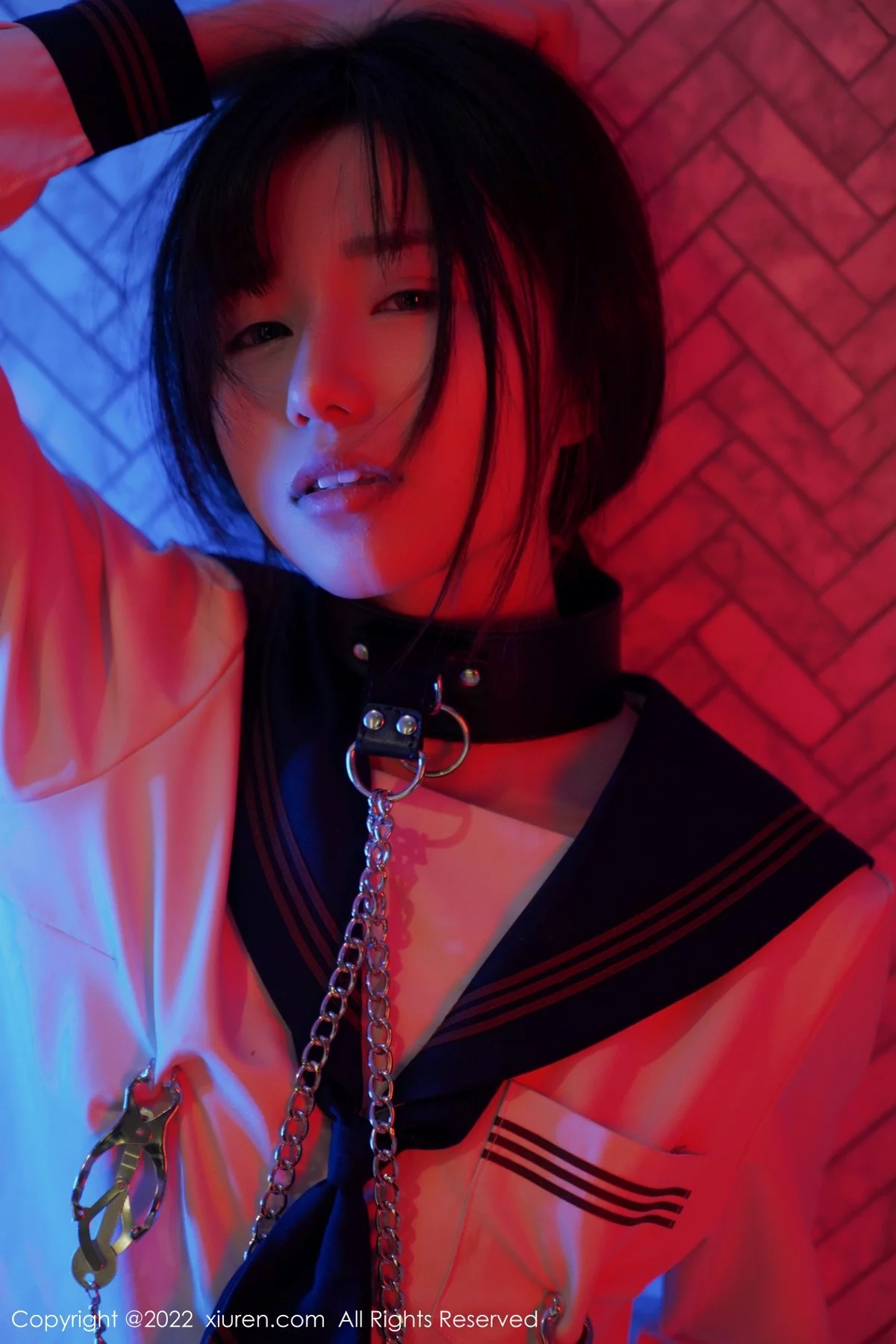 [[XiuRen秀人网]秀人网]No.4986_模特仓井优香Sm主题系列私房性感JK制服秀完美身材诱惑写真63P