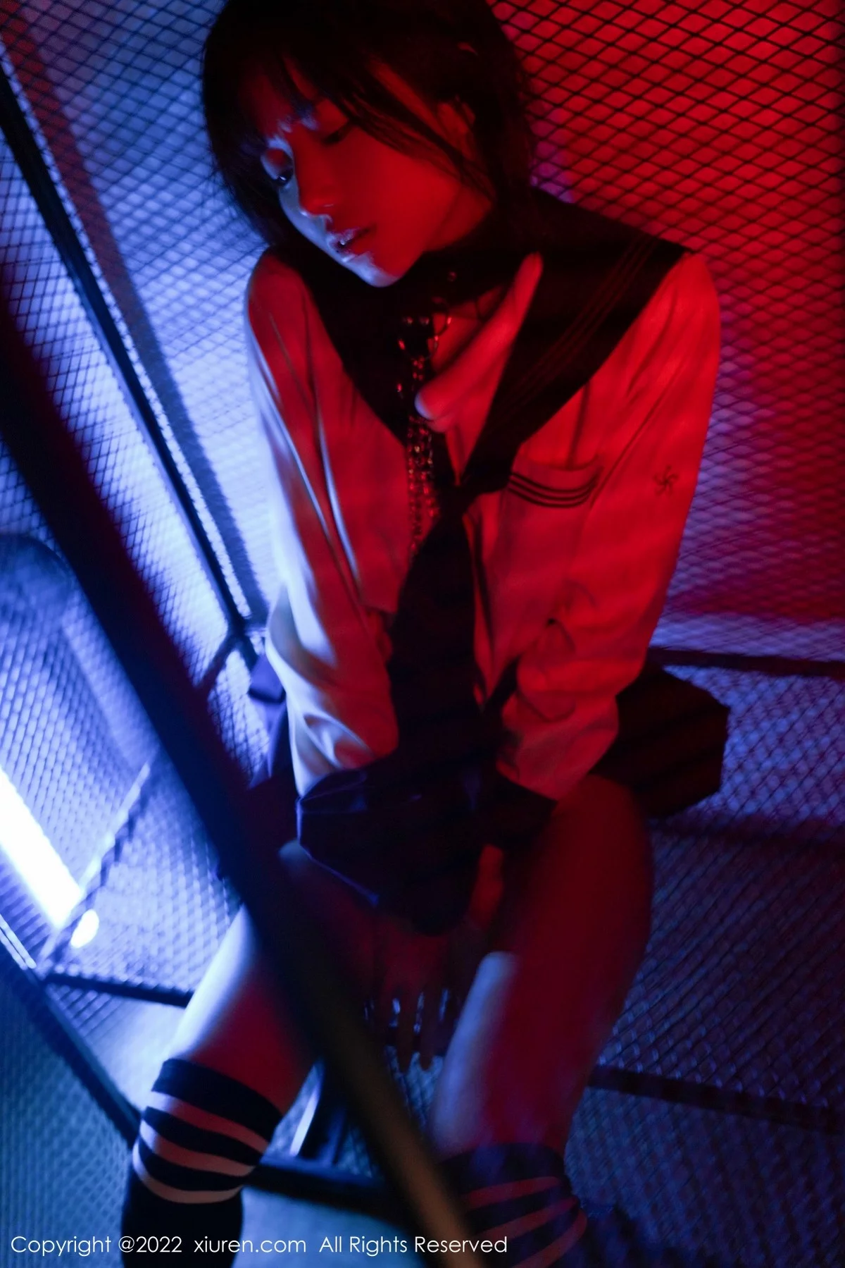 [[XiuRen秀人网]秀人网]No.4986_模特仓井优香Sm主题系列私房性感JK制服秀完美身材诱惑写真63P