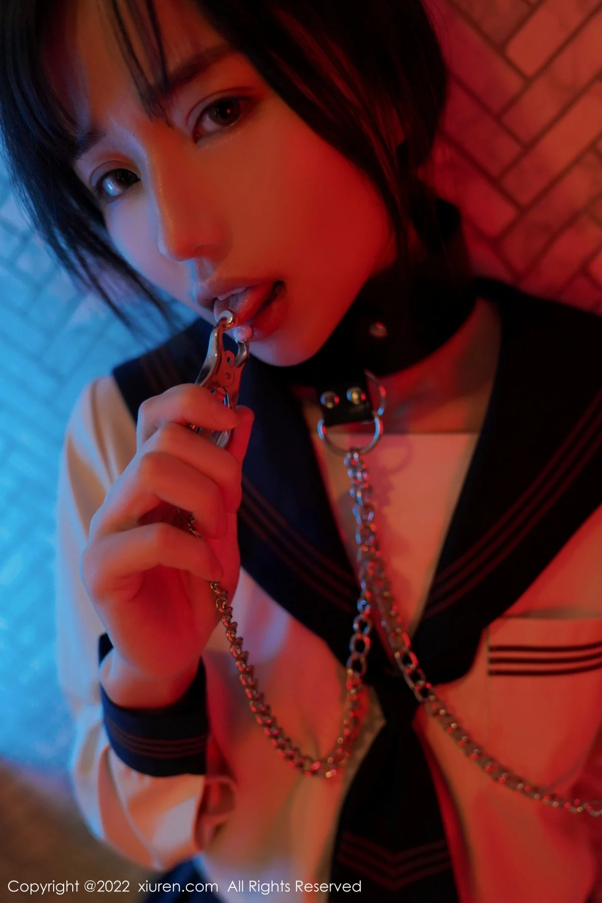 [[XiuRen秀人网]秀人网]No.4986_模特仓井优香Sm主题系列私房性感JK制服秀完美身材诱惑写真63P