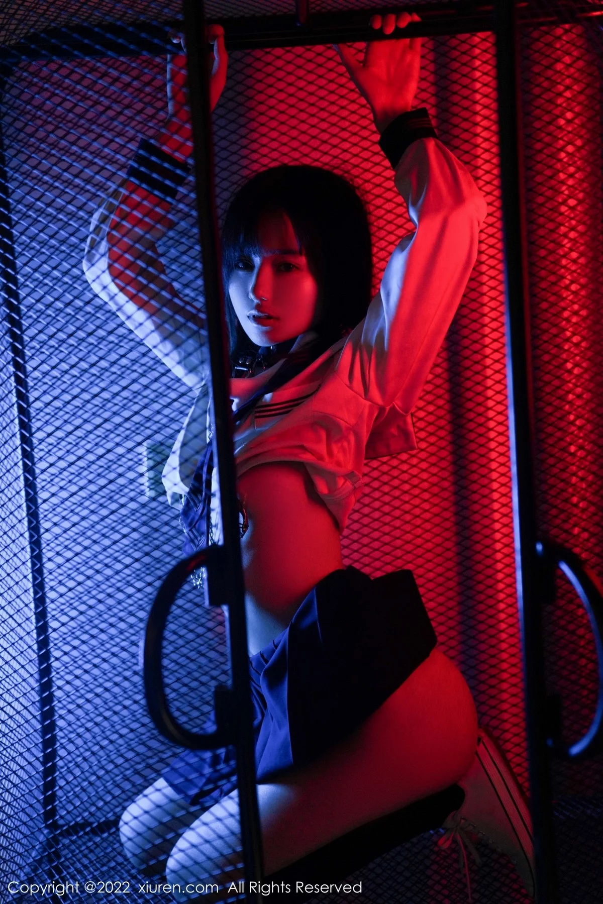 [[XiuRen秀人网]秀人网]No.4986_模特仓井优香Sm主题系列私房性感JK制服秀完美身材诱惑写真63P