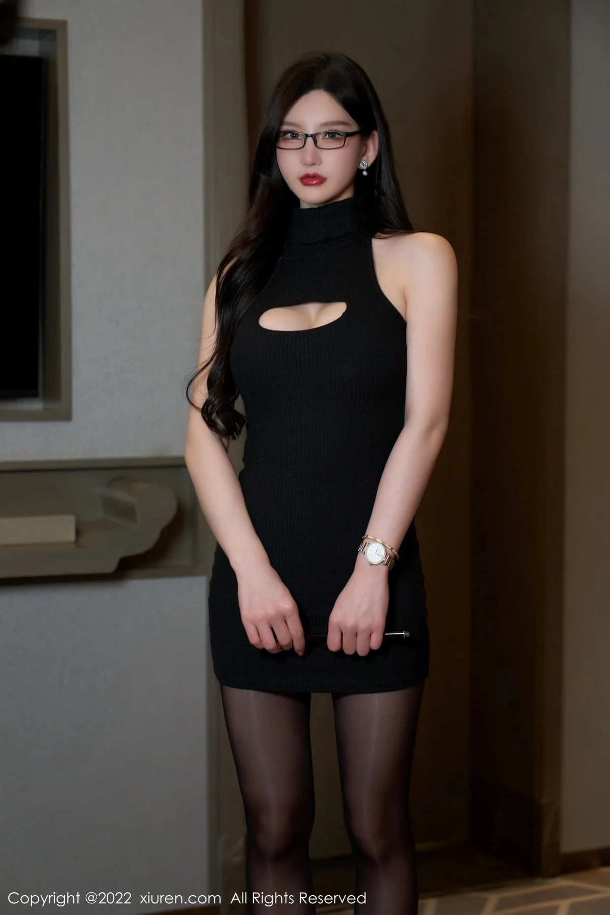 [[XiuRen秀人网]秀人网]No.5009_女神周于希Sally私人教师主题超薄无内黑丝裤袜极致诱惑写真73P