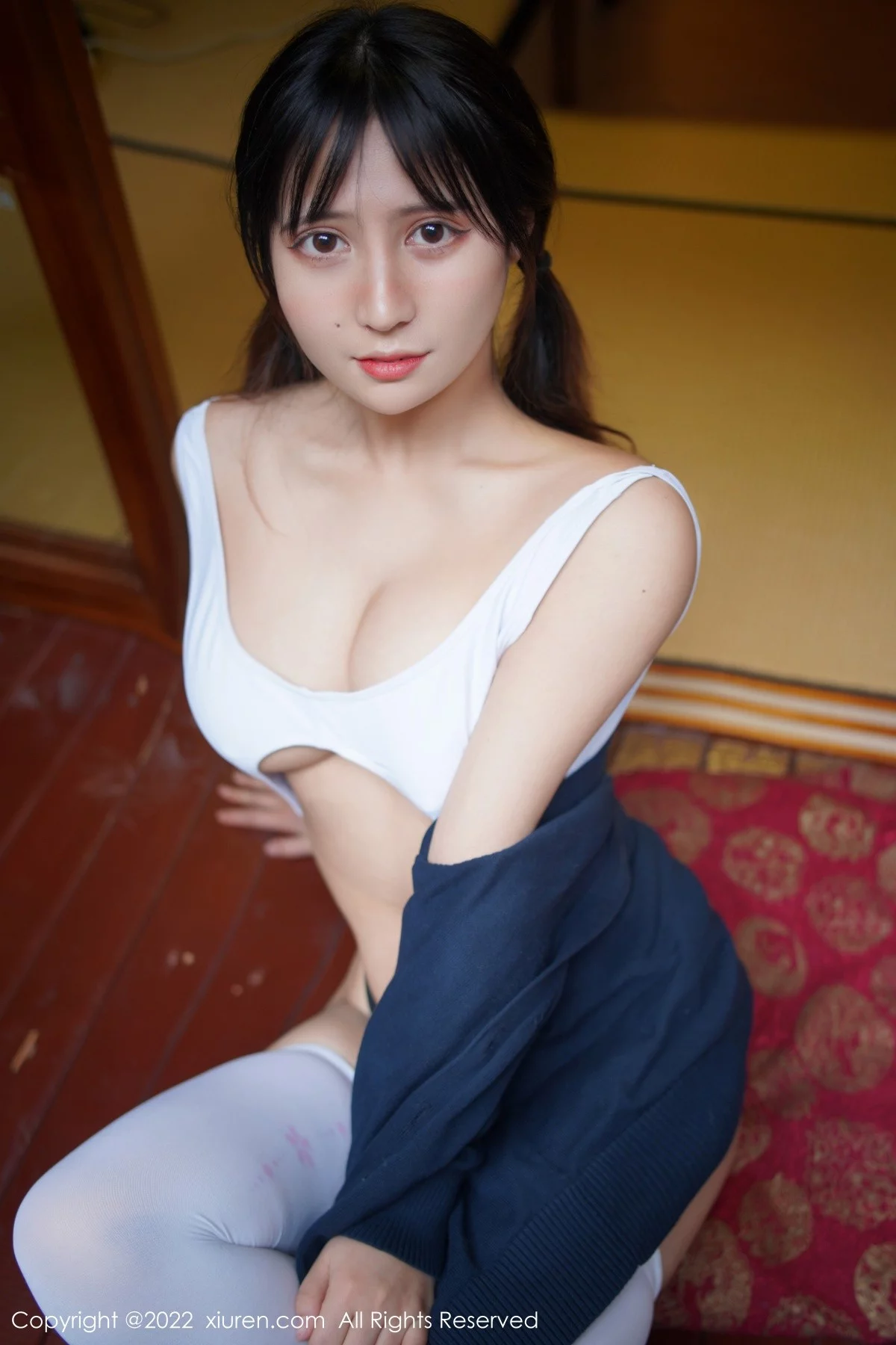 [[XiuRen秀人网]秀人网]No.5063_模特久久Aimee私房半脱露性感连体内衣秀丰满身材诱惑写真57P