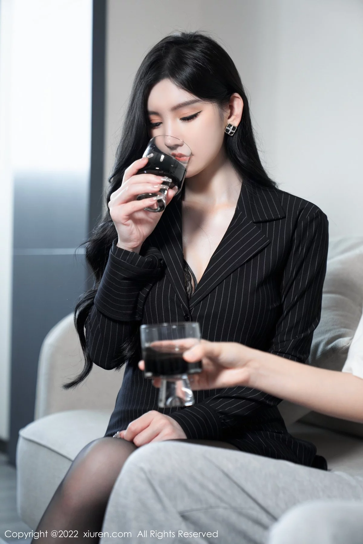 [[XiuRen秀人网]秀人网]No.5133_女神周于希Sally心愿旅拍私房黑色情趣薄纱秀豪乳撩人诱惑写真83P