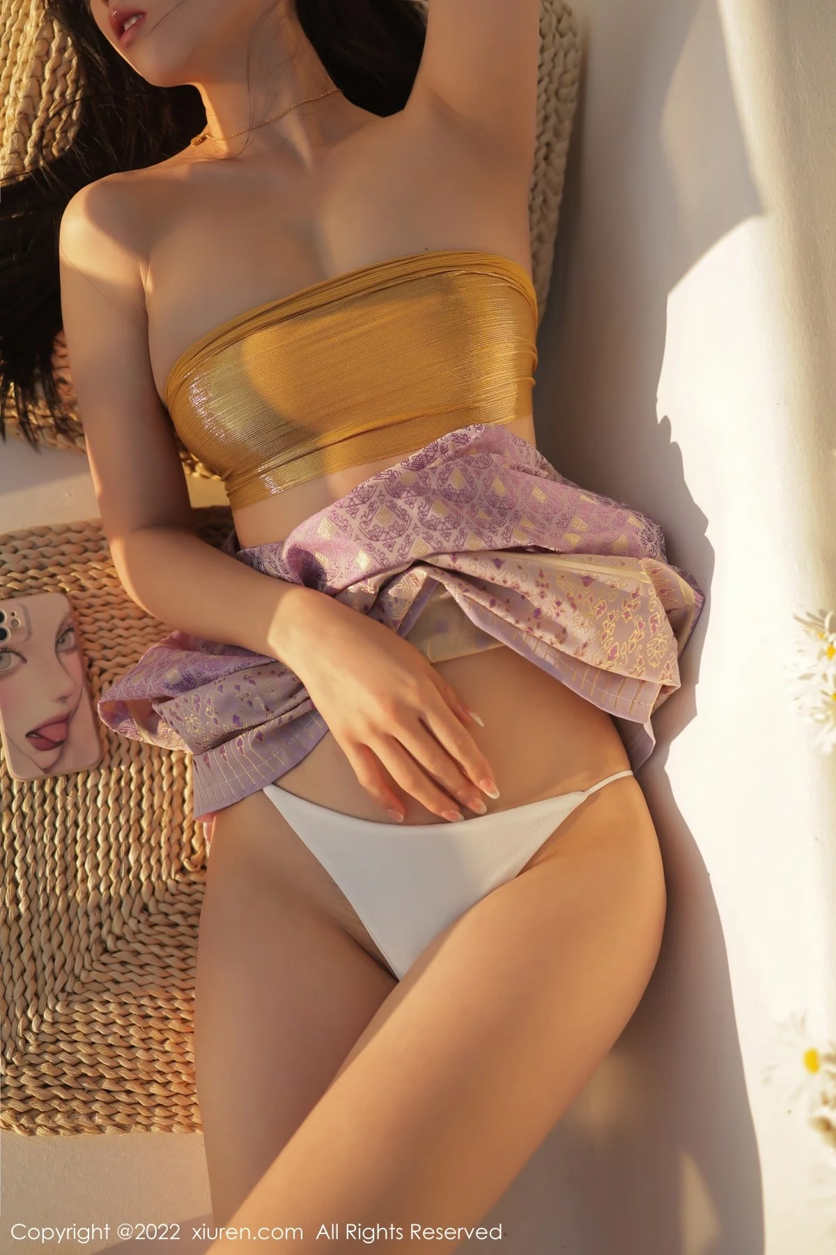 [[XiuRen秀人网]秀人网]No.5135_模特李雅柔大理旅拍洱海场景黄色抹胸服饰秀高挑身材诱惑写真67P