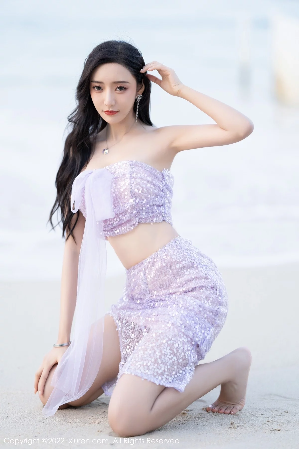 [[XiuRen秀人网]秀人网]No.5161_女神王馨瑶yanni厦门旅拍黑色轻透内衣配黑丝吊袜完美诱惑写真90P