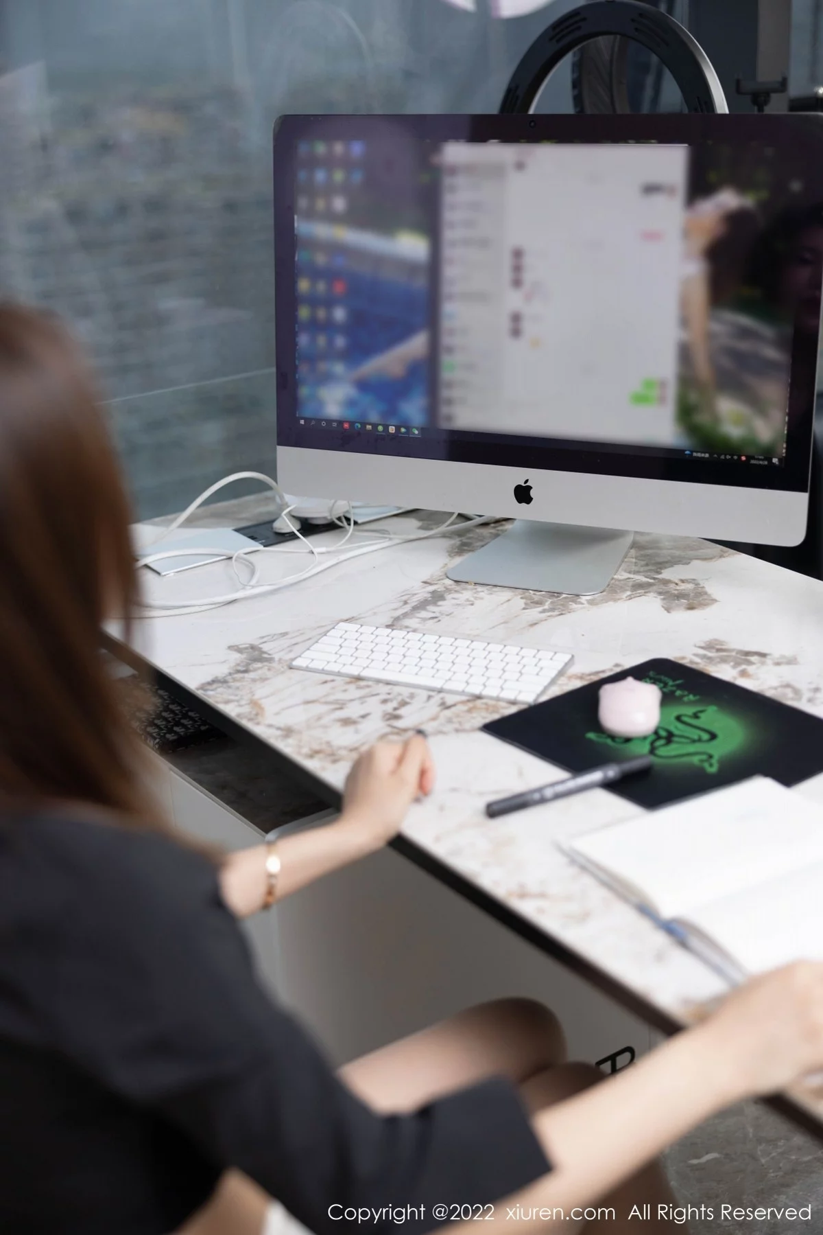 [[XiuRen秀人网]秀人网]No.5160_女神绮里嘉ula海南心愿旅拍半脱露黑色内衣配超薄肉丝诱惑写真81P