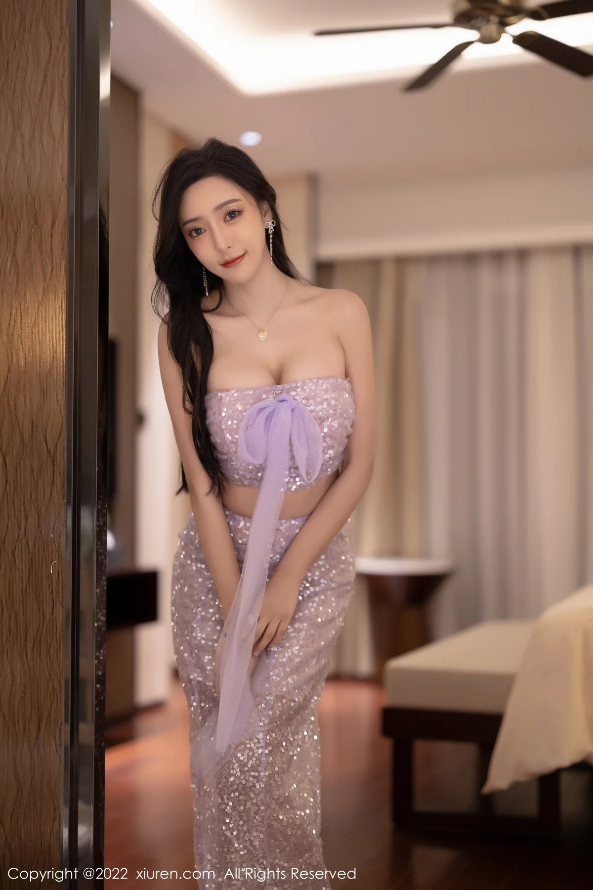 [[XiuRen秀人网]秀人网]No.5161_女神王馨瑶yanni厦门旅拍黑色轻透内衣配黑丝吊袜完美诱惑写真90P