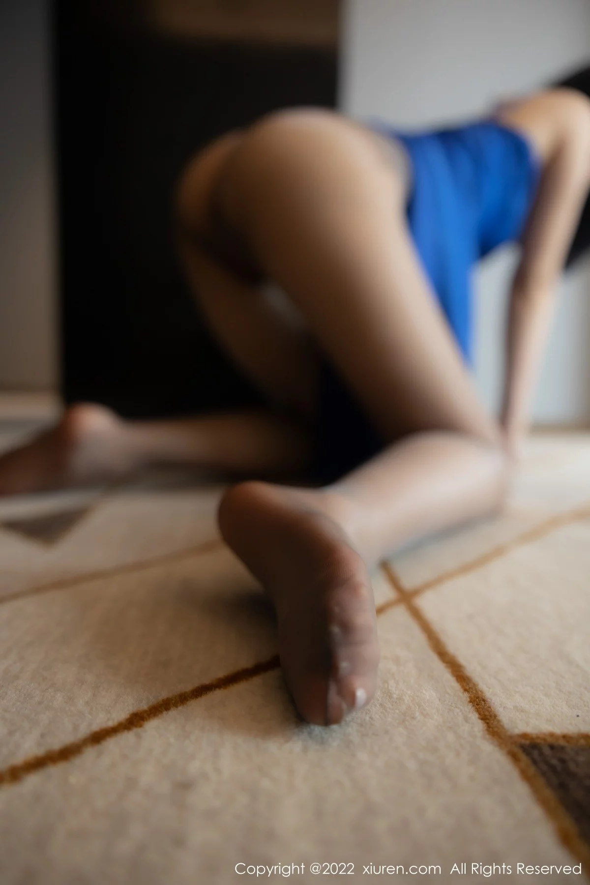 [[XiuRen秀人网]秀人网]No.5165_模特奶瓶蓝色吊裙配灰丝裤袜秀曼妙身材性感美腿迷人诱惑写真82P