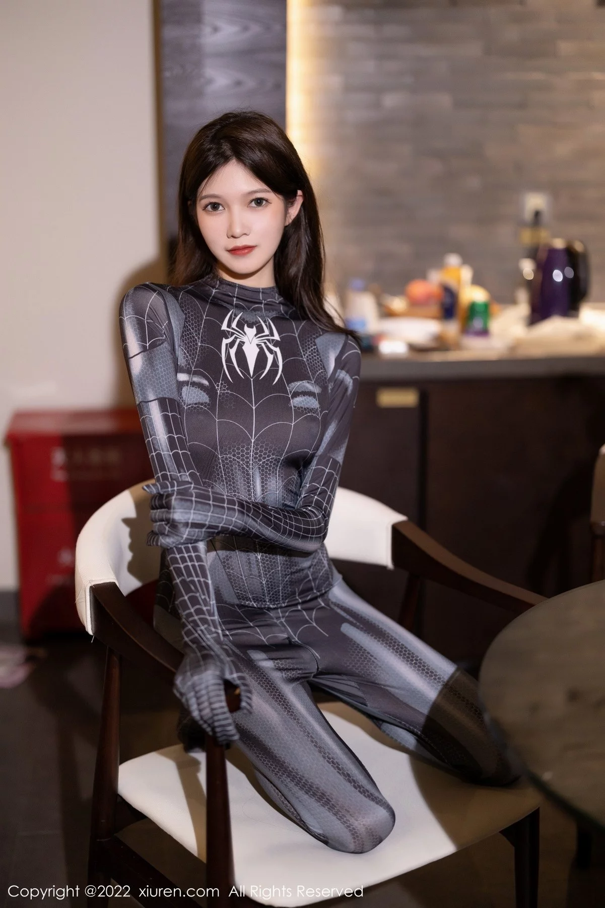 [[XiuRen秀人网]秀人网]No.5273_模特程程程厦门旅拍性感薄透蜘蛛侠服半脱秀完美身材诱惑写真71P