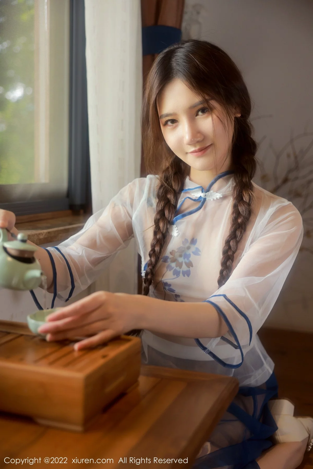 [[XiuRen秀人网]秀人网]No.5287_模特古月小同学性感轻透古装服饰+红色情趣捆绑撩人诱惑写真54P