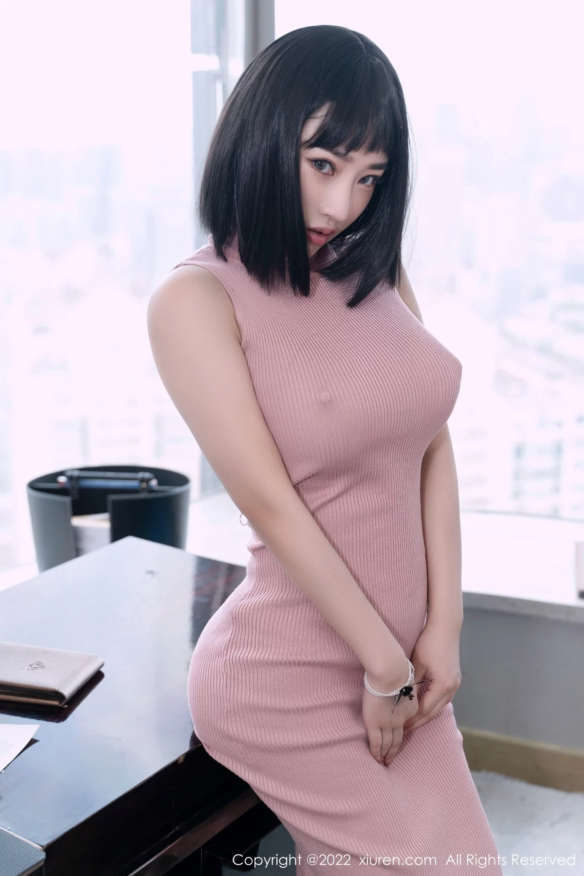 [[XiuRen秀人网]秀人网]No.5192_模特西门小玉私房脱性感针织长裙露肉色连体内衣迷人诱惑写真67P