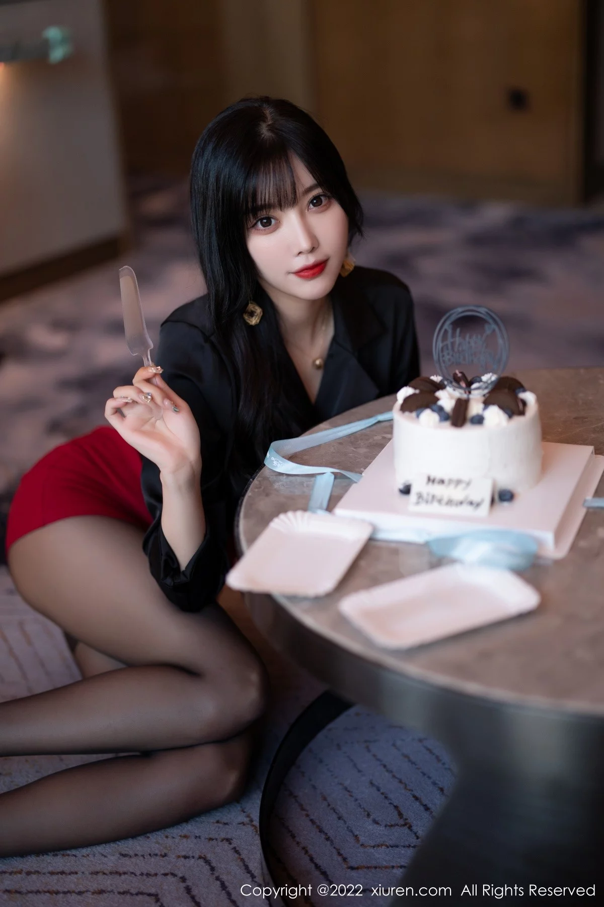 [[XiuRen秀人网]秀人网]No.5390_女神杨晨晨Yome半脱露轻透蕾丝内衣配超薄无内黑丝诱惑写真82P