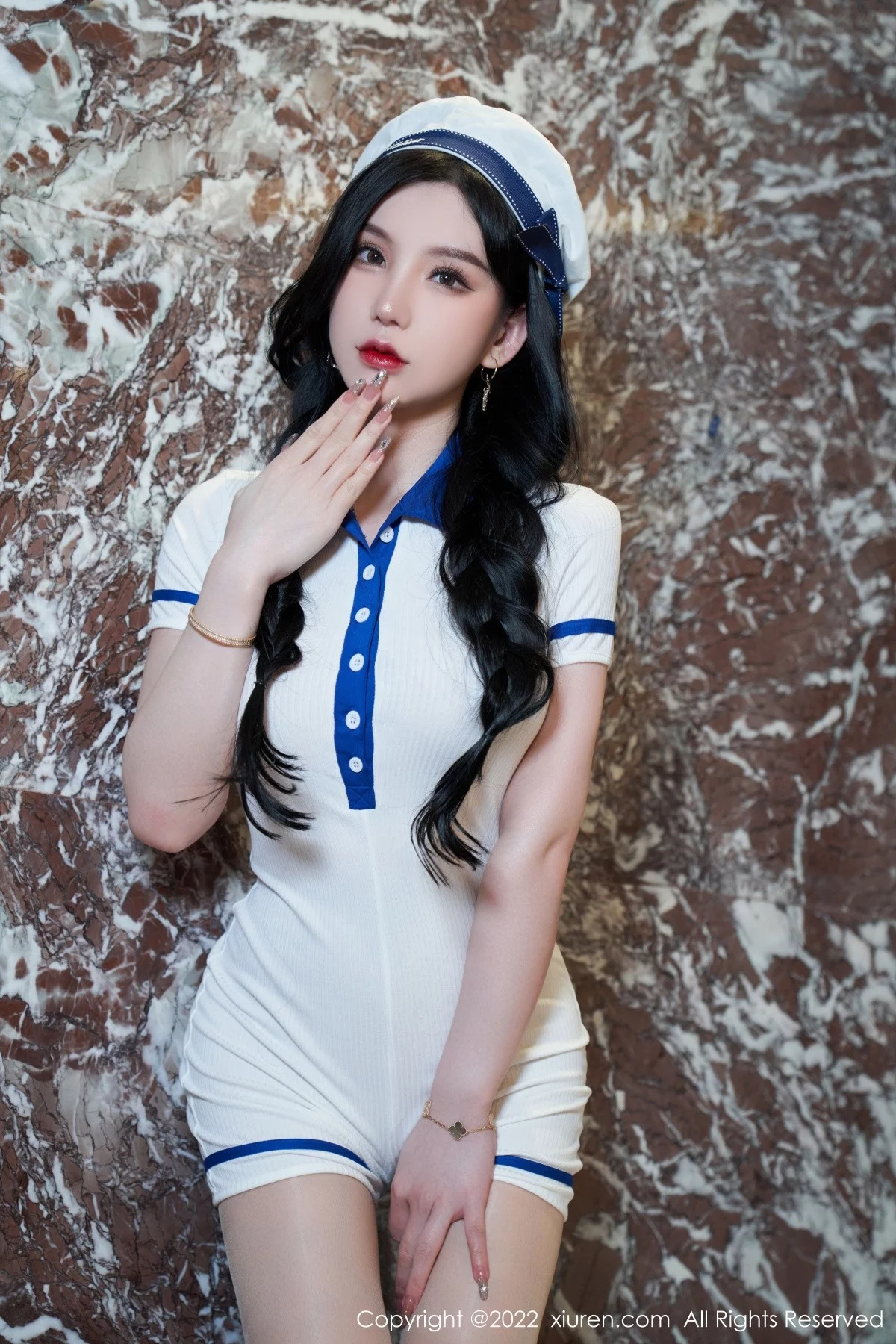 [[XiuRen秀人网]秀人网]No.5397_女神周于希Sally私房浴室白色连体衣秀完美身材迷人诱惑写真85P