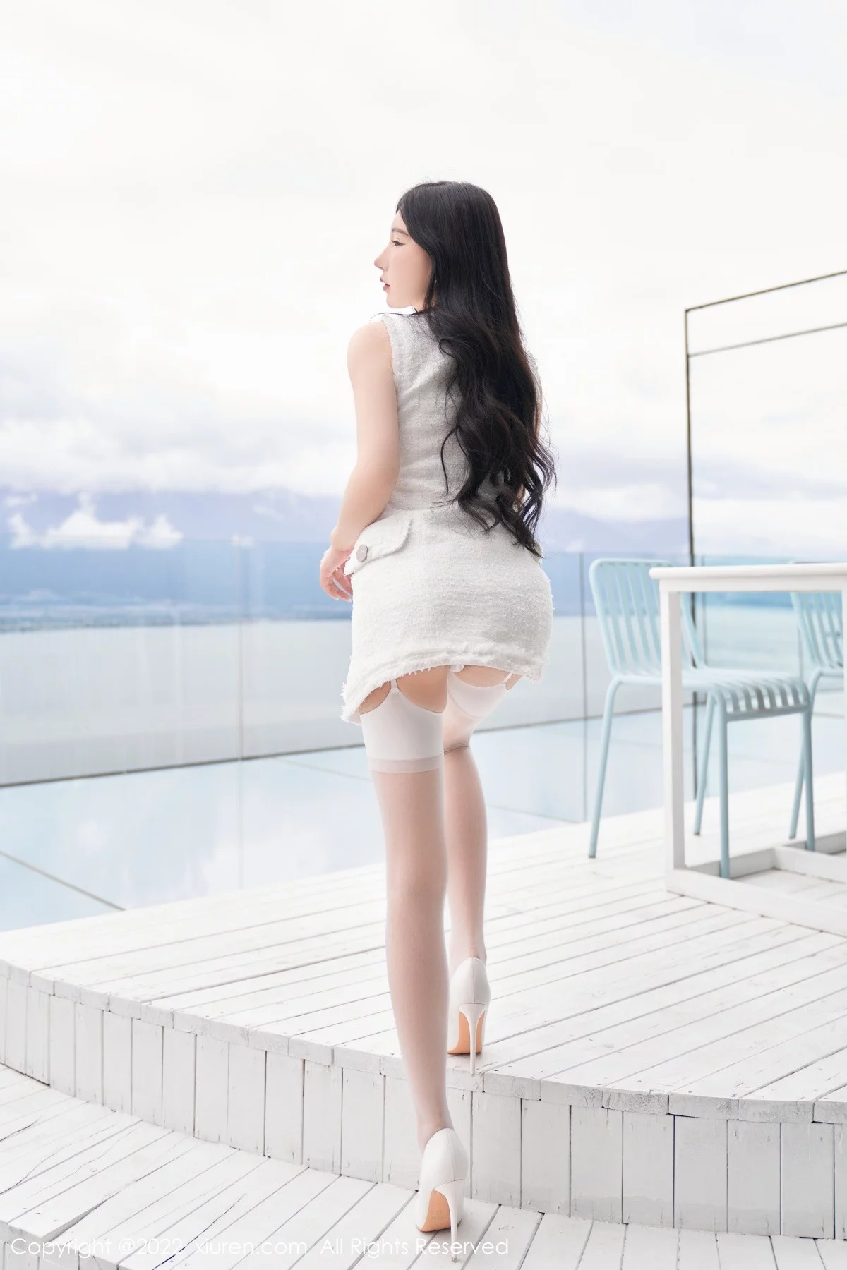 [[XiuRen秀人网]秀人网]No.5418_女神周于希Sally心愿旅拍脱白色外衣露白色蕾丝内衣诱惑写真73P