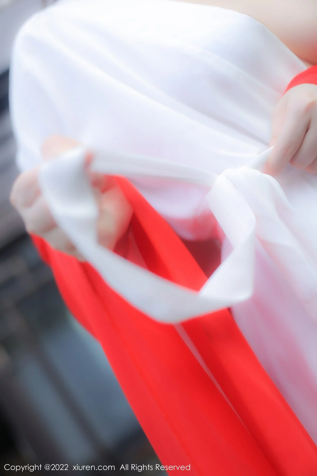 [[XiuRen秀人网]秀人网]No.5414_模特豆瓣酱性感红色唐韵古装服饰半脱露傲人豪乳惹火诱惑写真80P